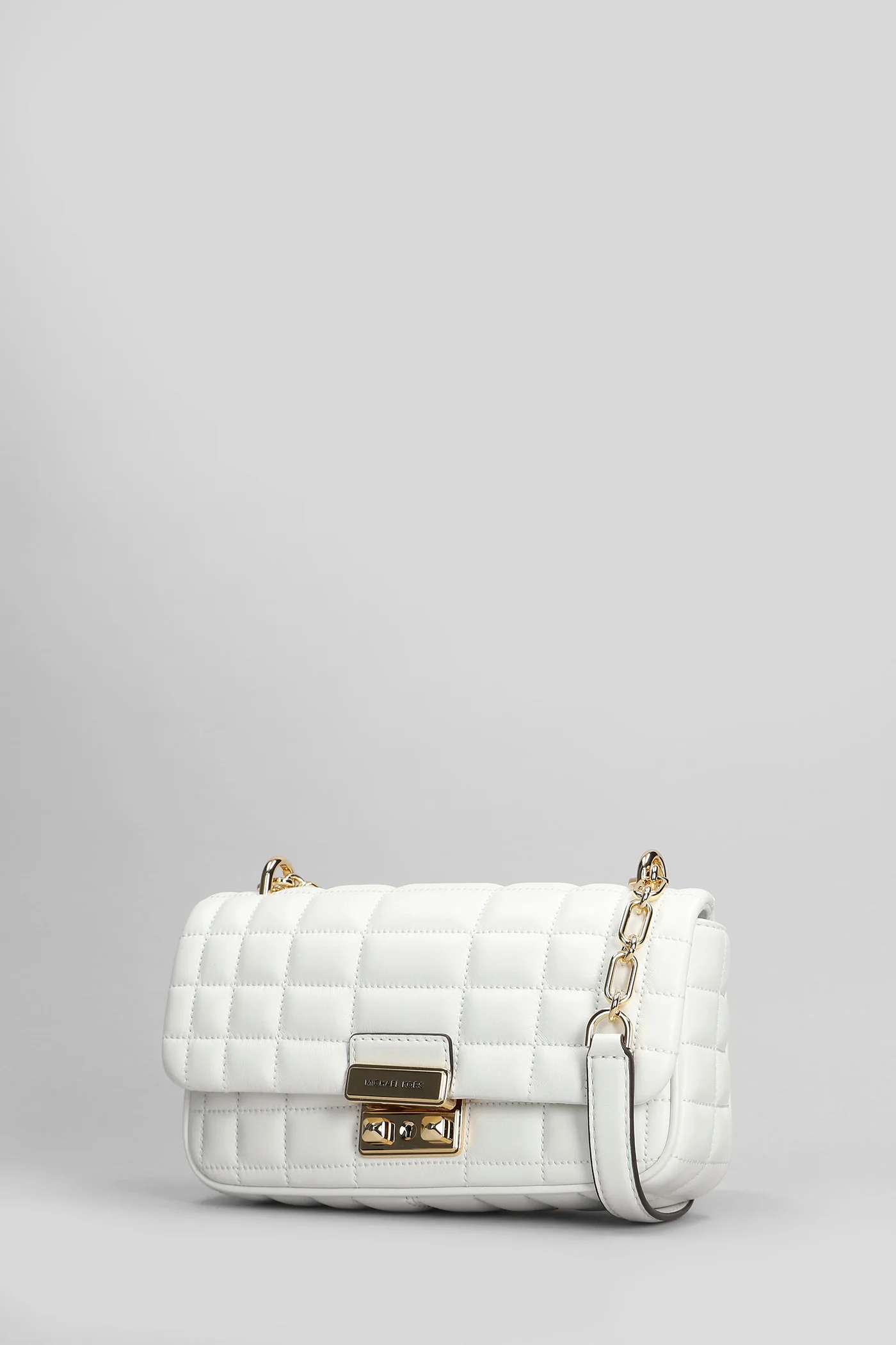 Tribeca Shoulder bag in white leather - Image 2