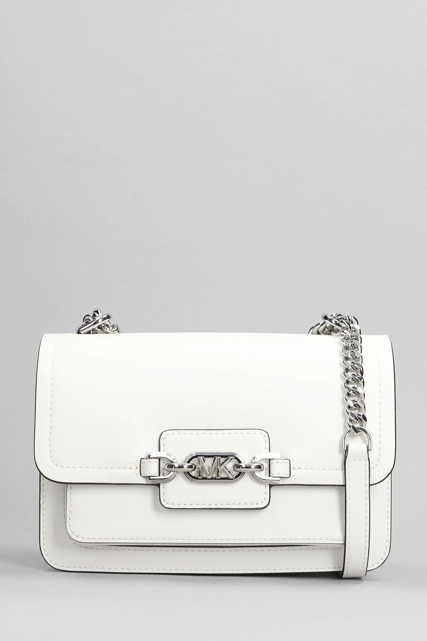 Varick Shoulder bag in white leather