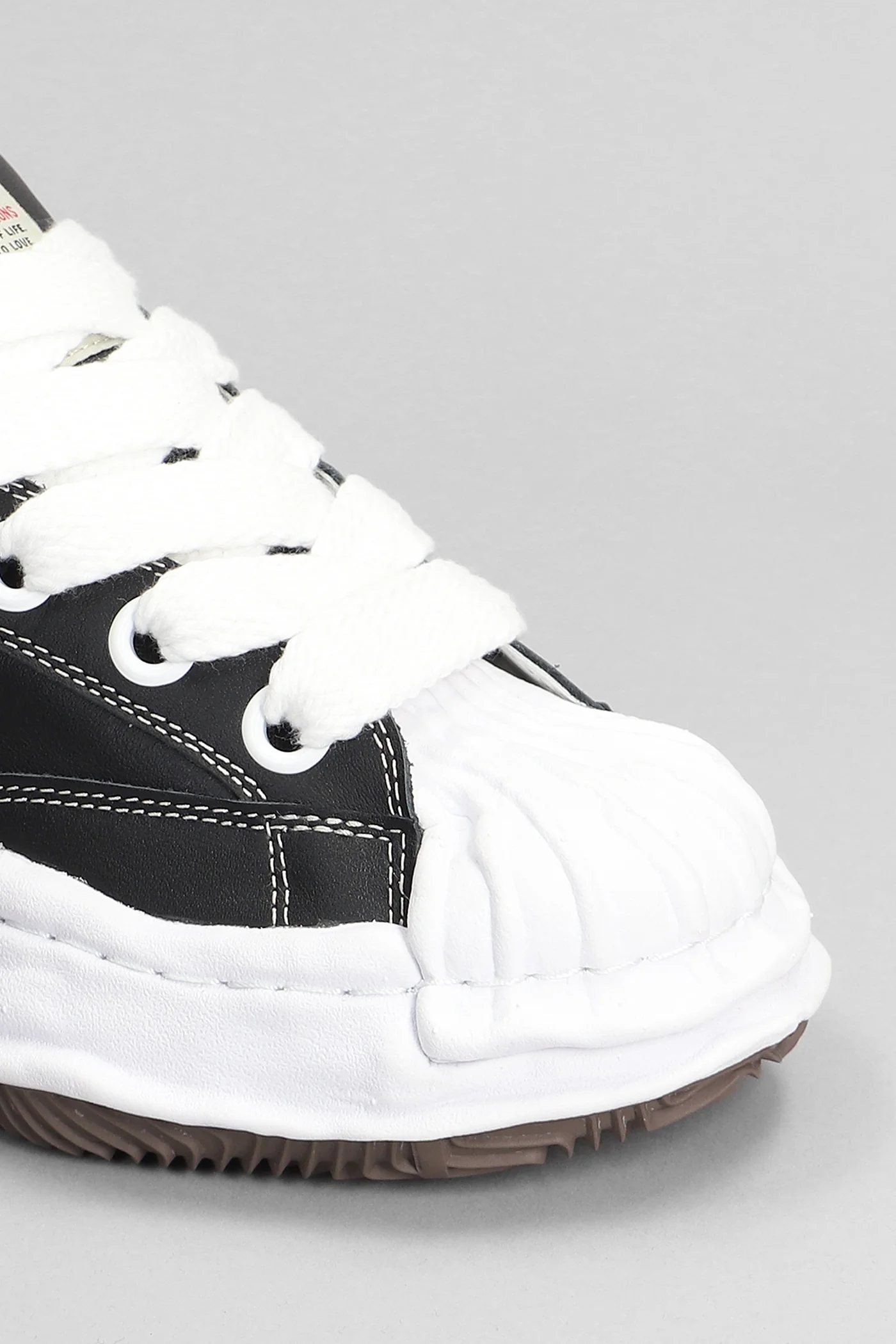 Blakey Sneakers in black leather - Image 5