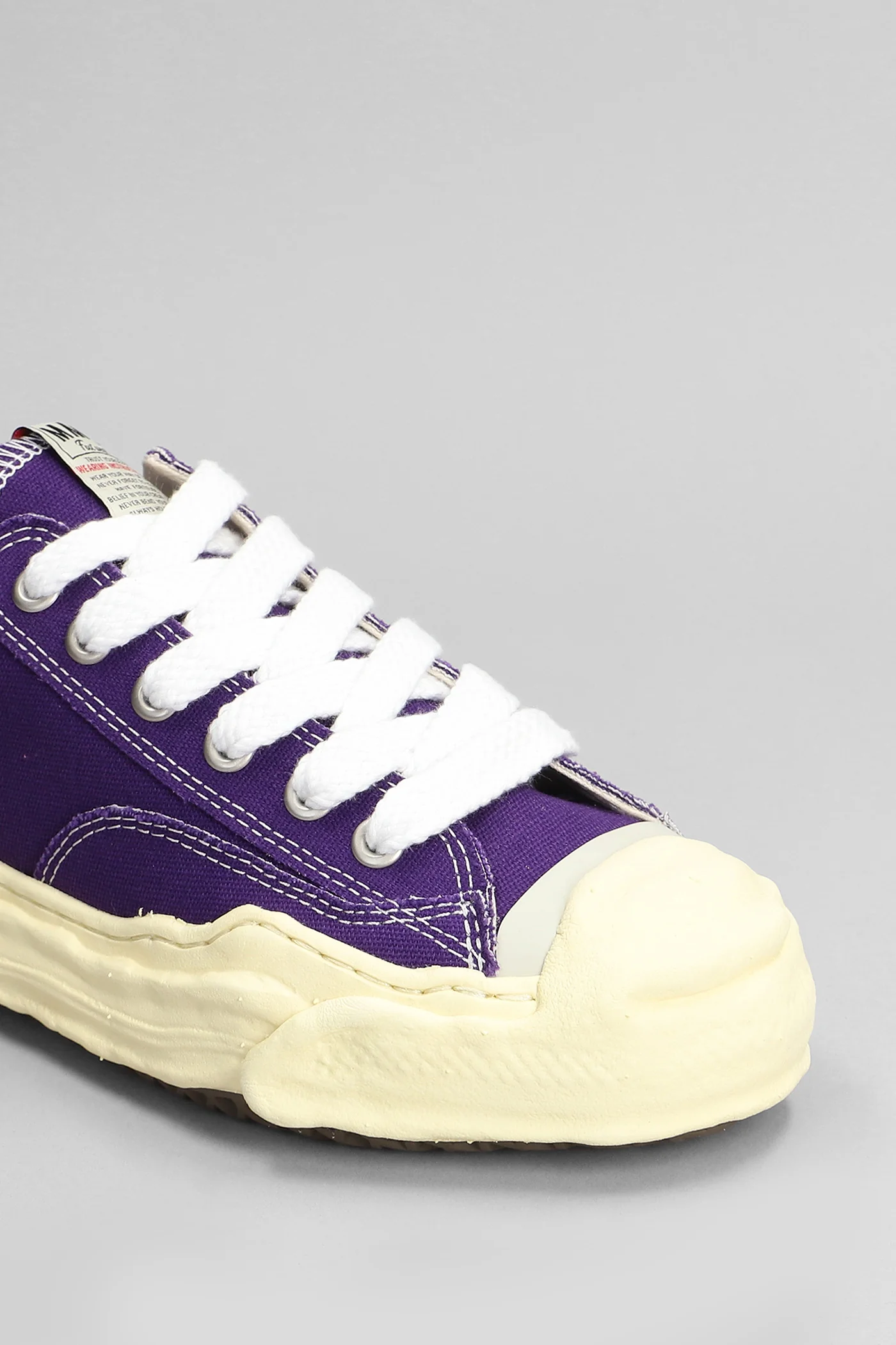 Hank low Sneakers in Viola cotton - Image 5