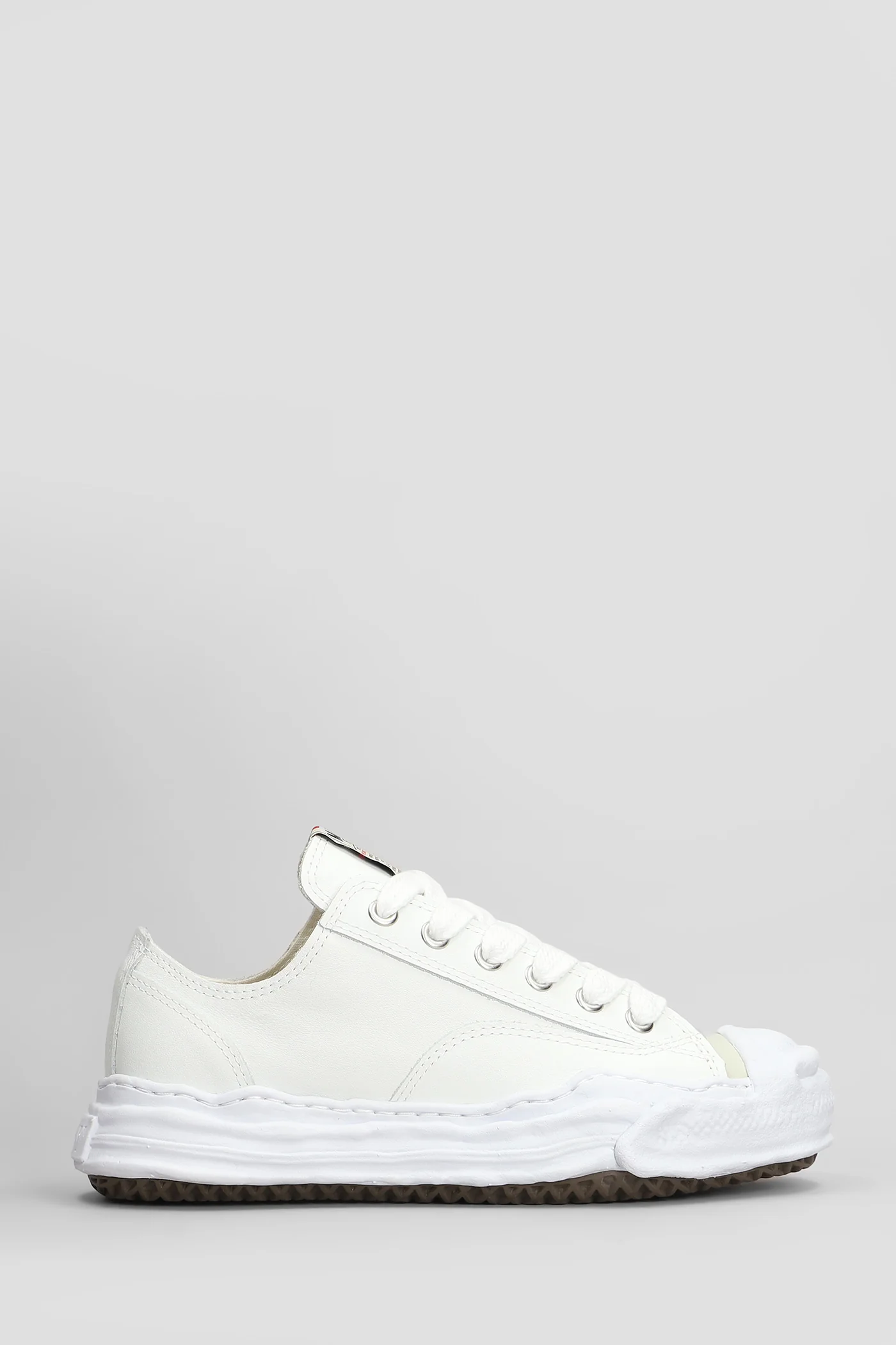 Hank low Sneakers in white leather