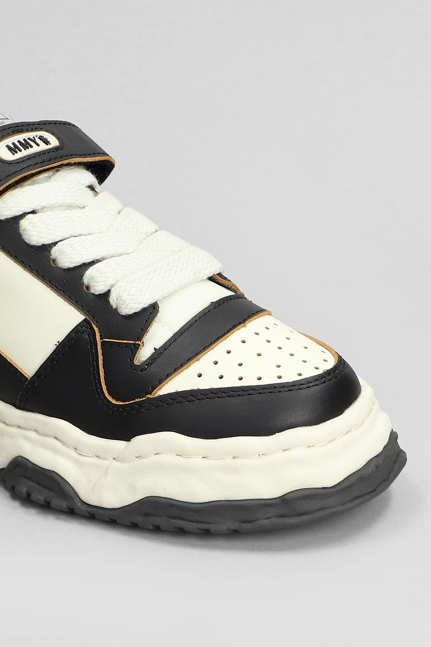 Keith Sneakers in black leather - Image 5