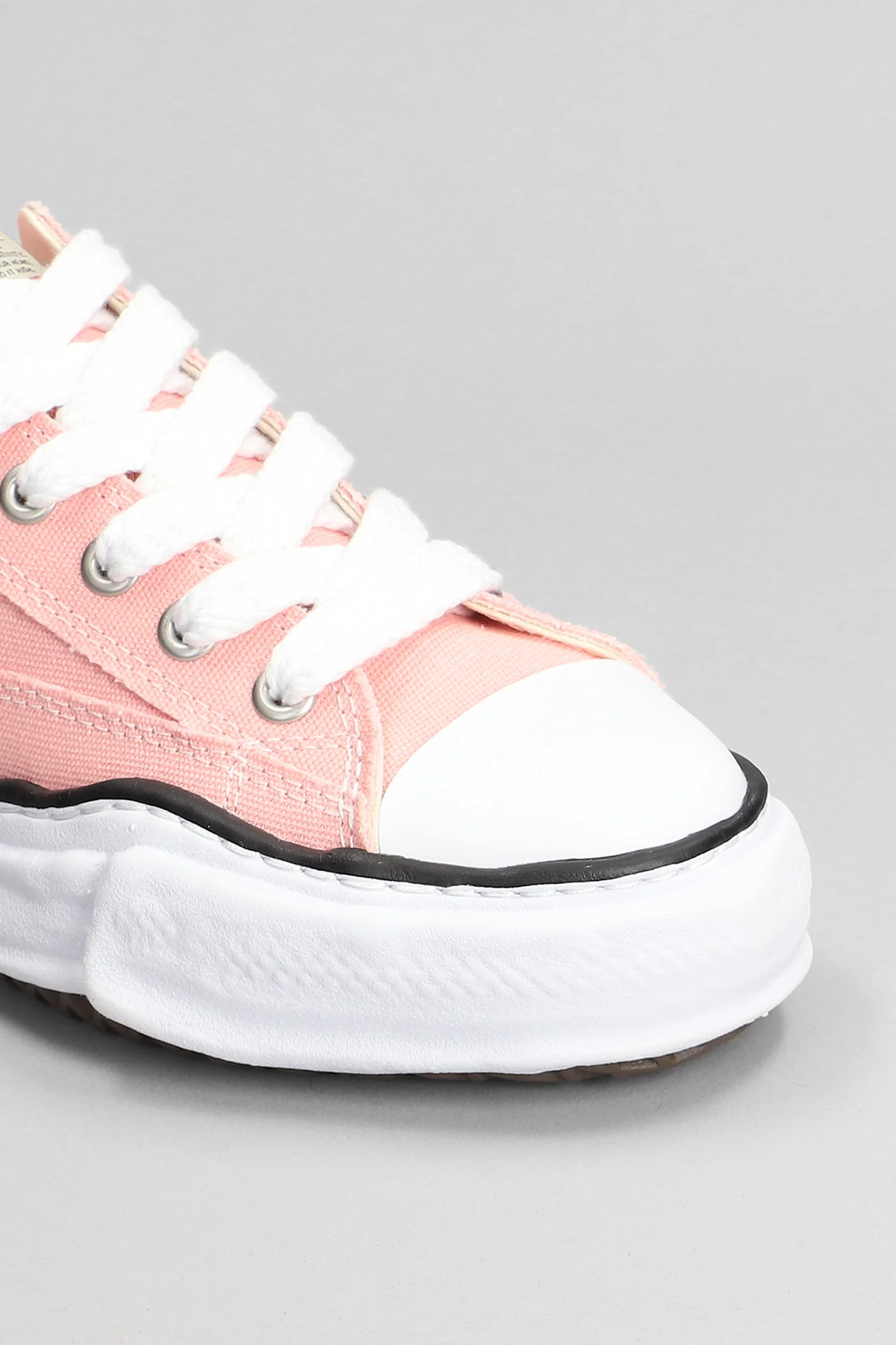 Peterson low Sneakers in rose-pink cotton - Image 5