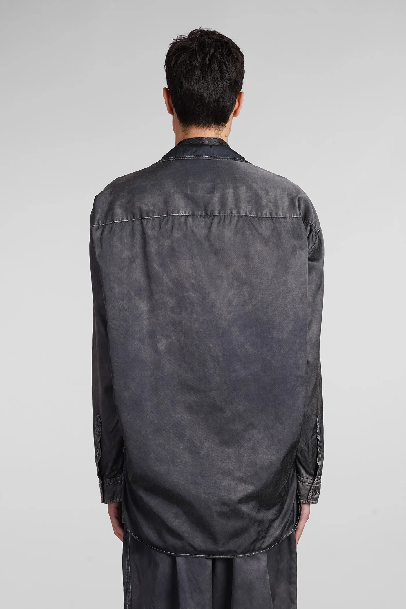 Shirt in beige Rayon - Image 3