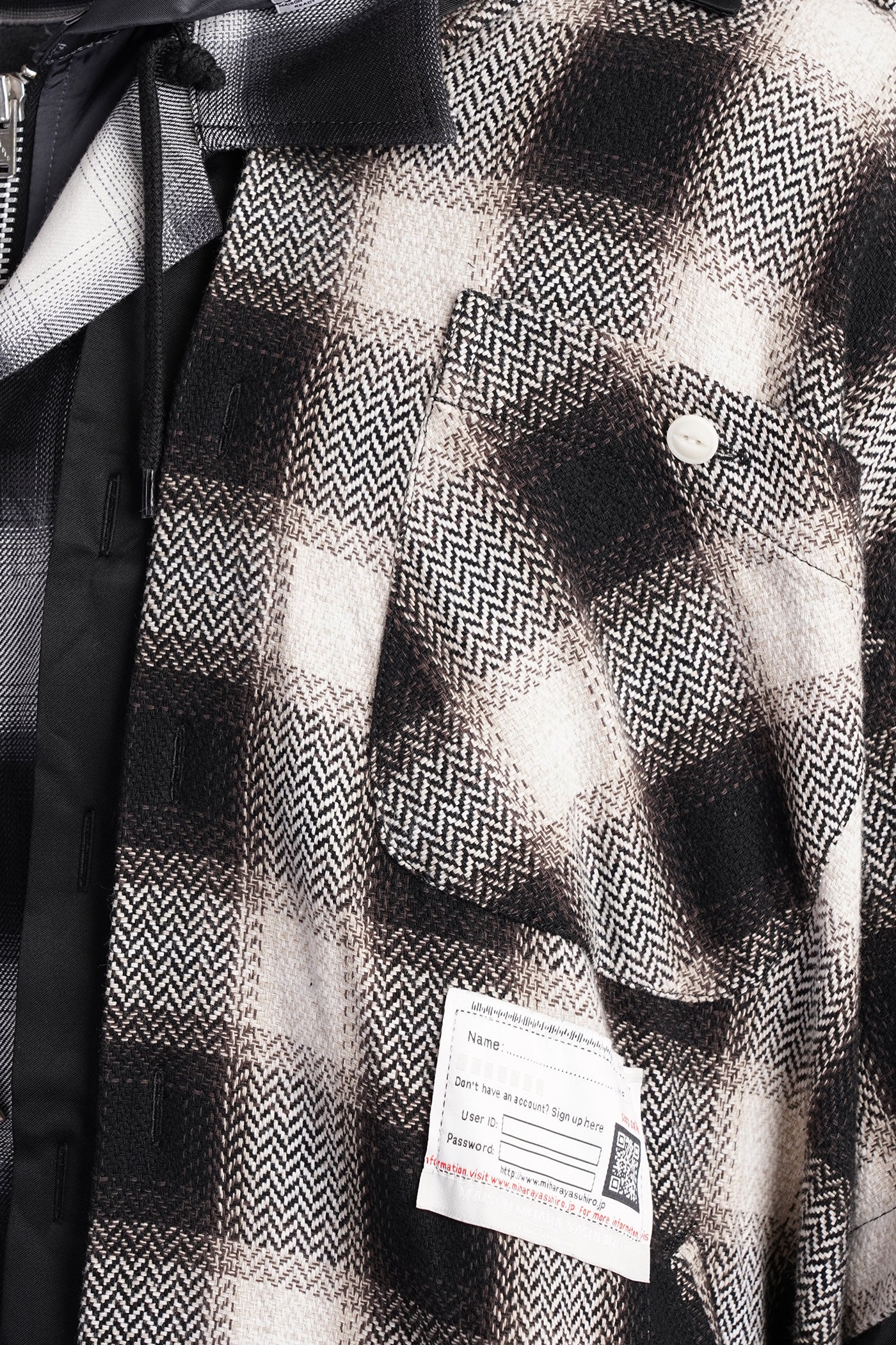 Shirt in black cotton - Image 5