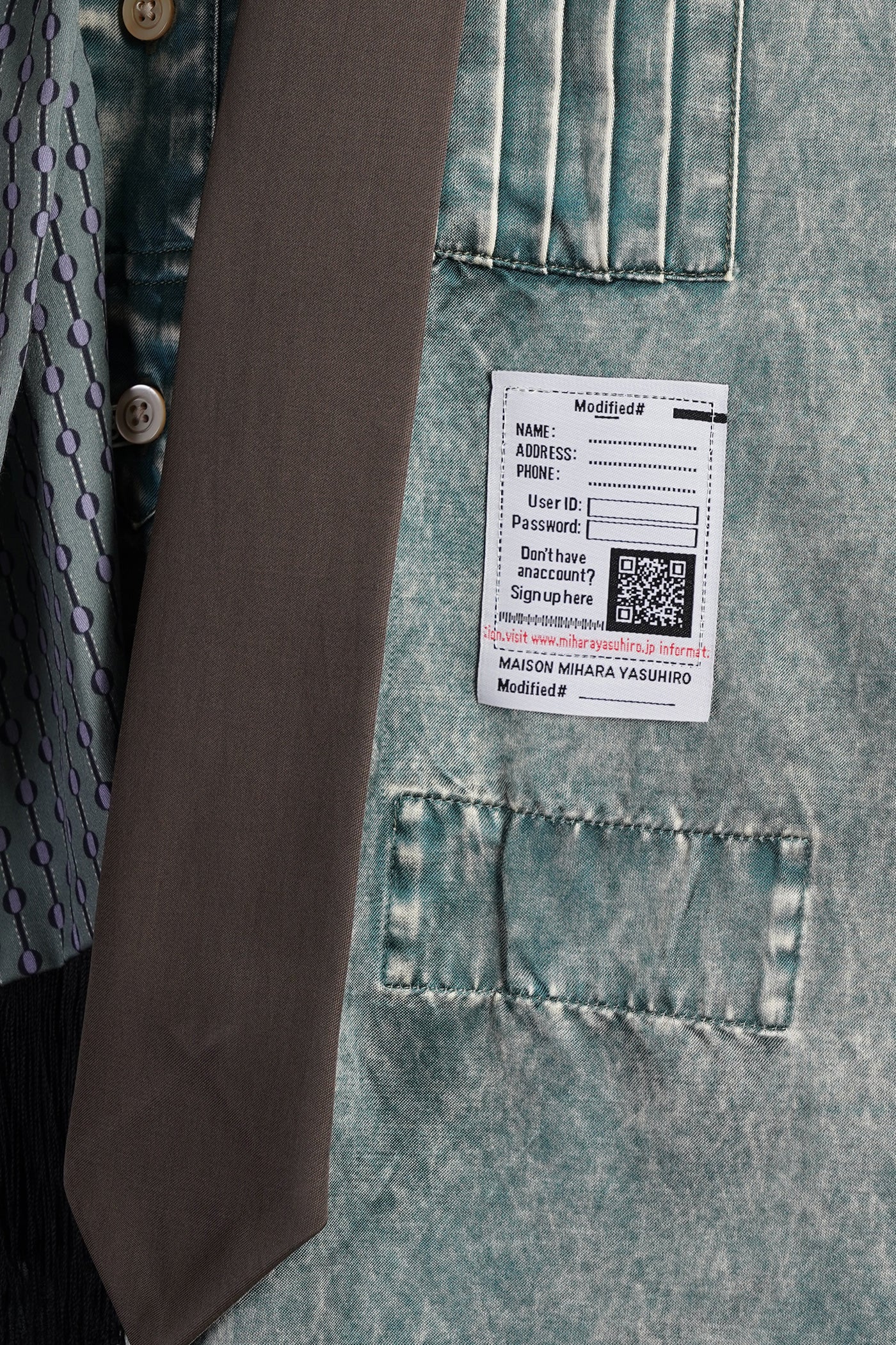 Shirt in khaki cotton - Image 5