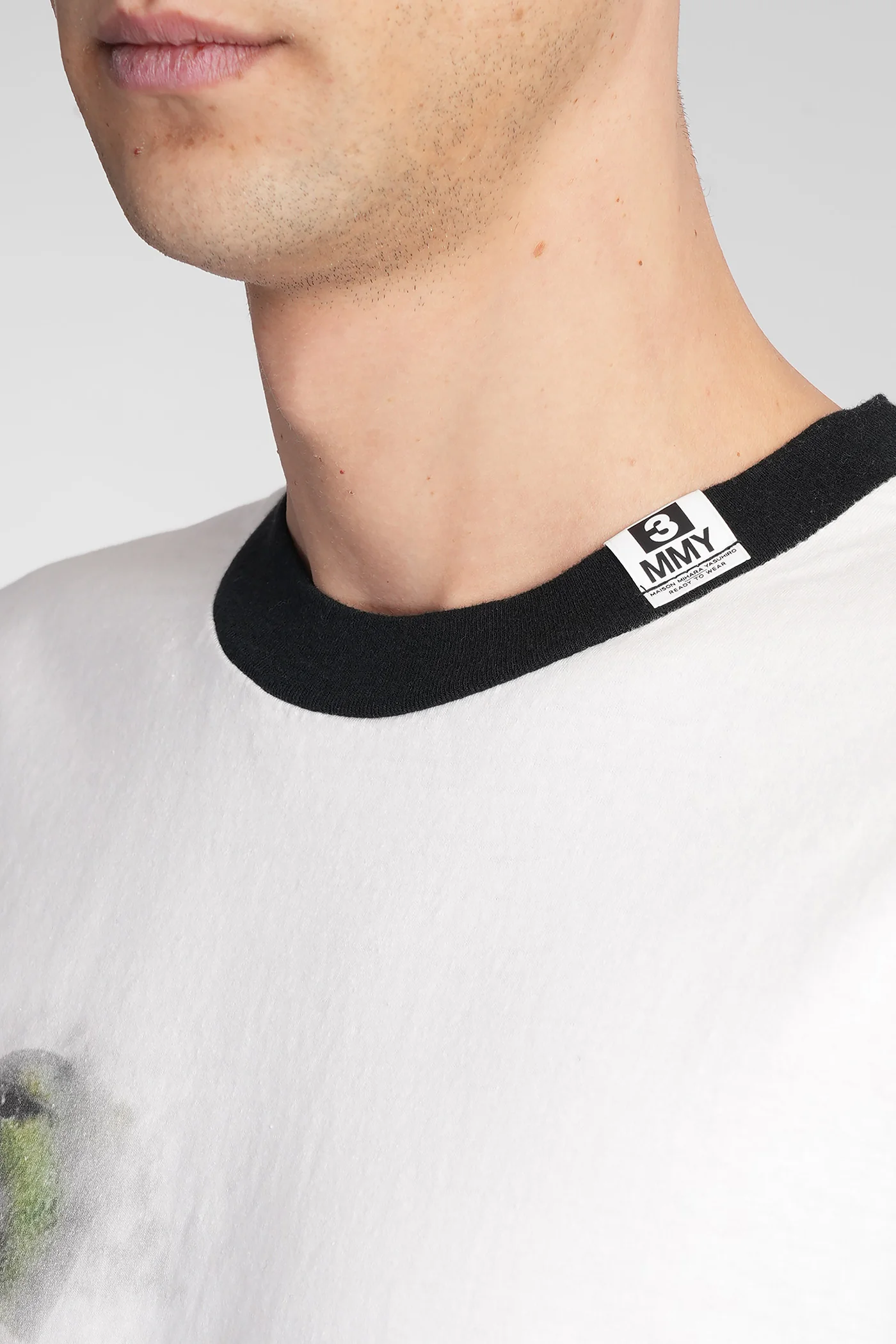 T-Shirt in white cotton - Image 5