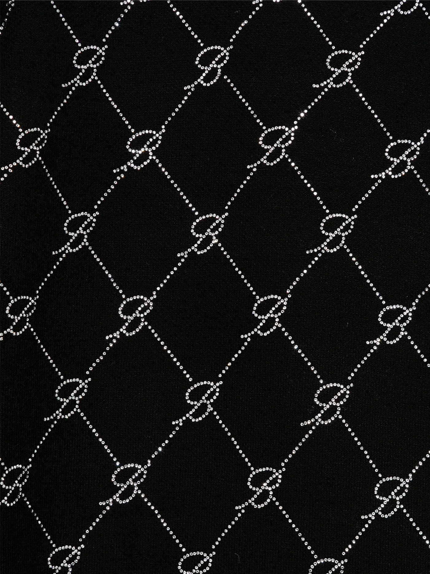 Knitwear in black viscose - Image 3