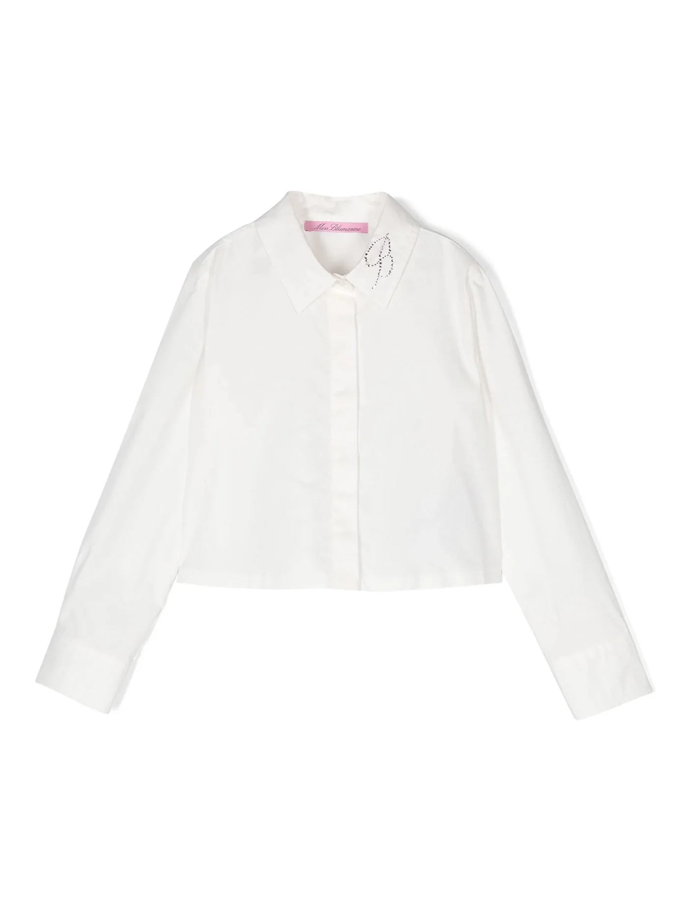 Shirt in white cotton