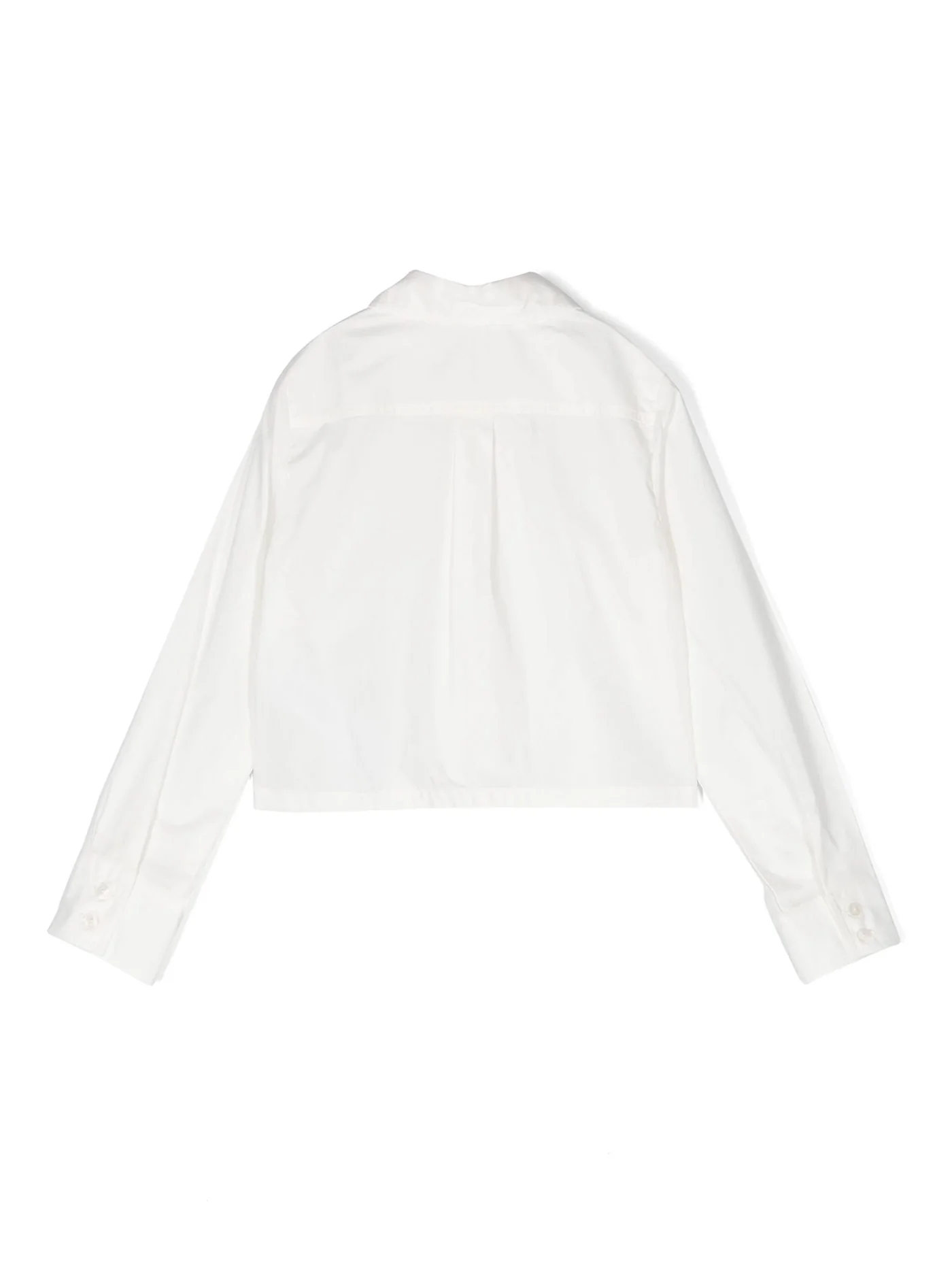 Shirt in white cotton - Image 2