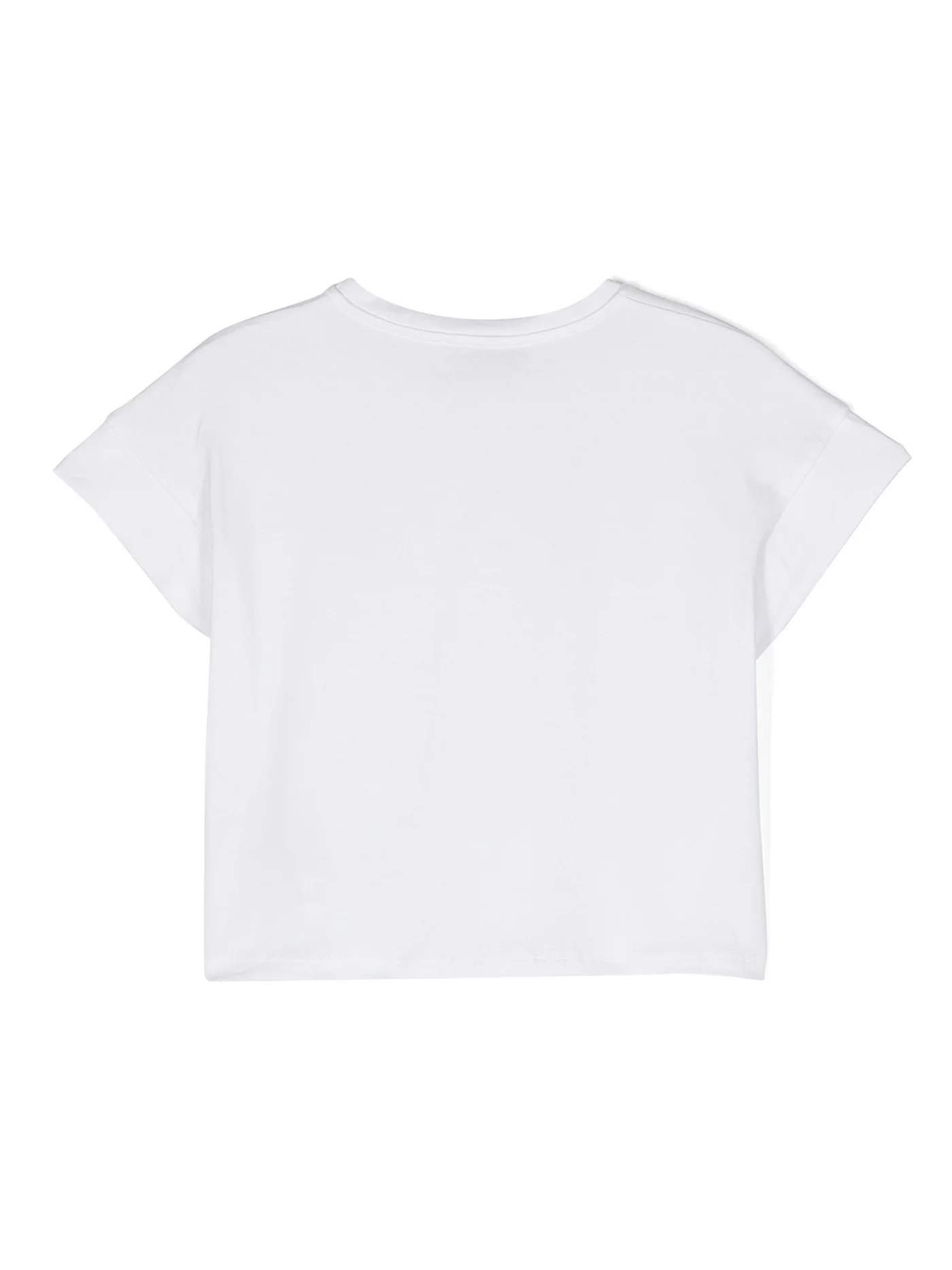 T-Shirt in white cotton - Image 2