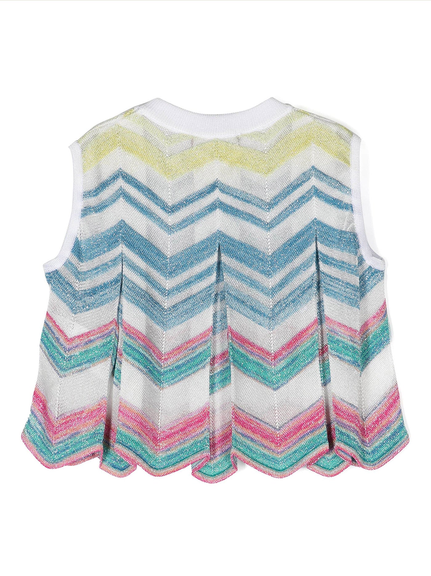 Knitwear in white viscose - Image 2