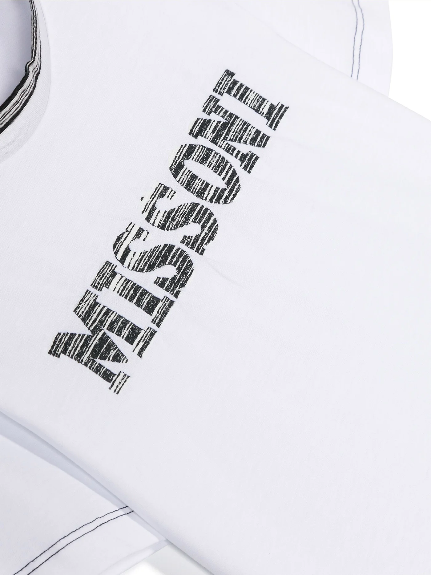 T-Shirt in white cotton - Image 3