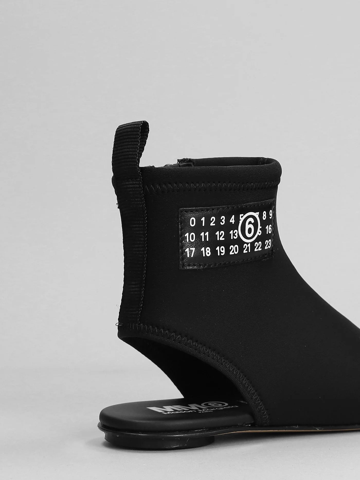 Flats in black fabric - Image 5