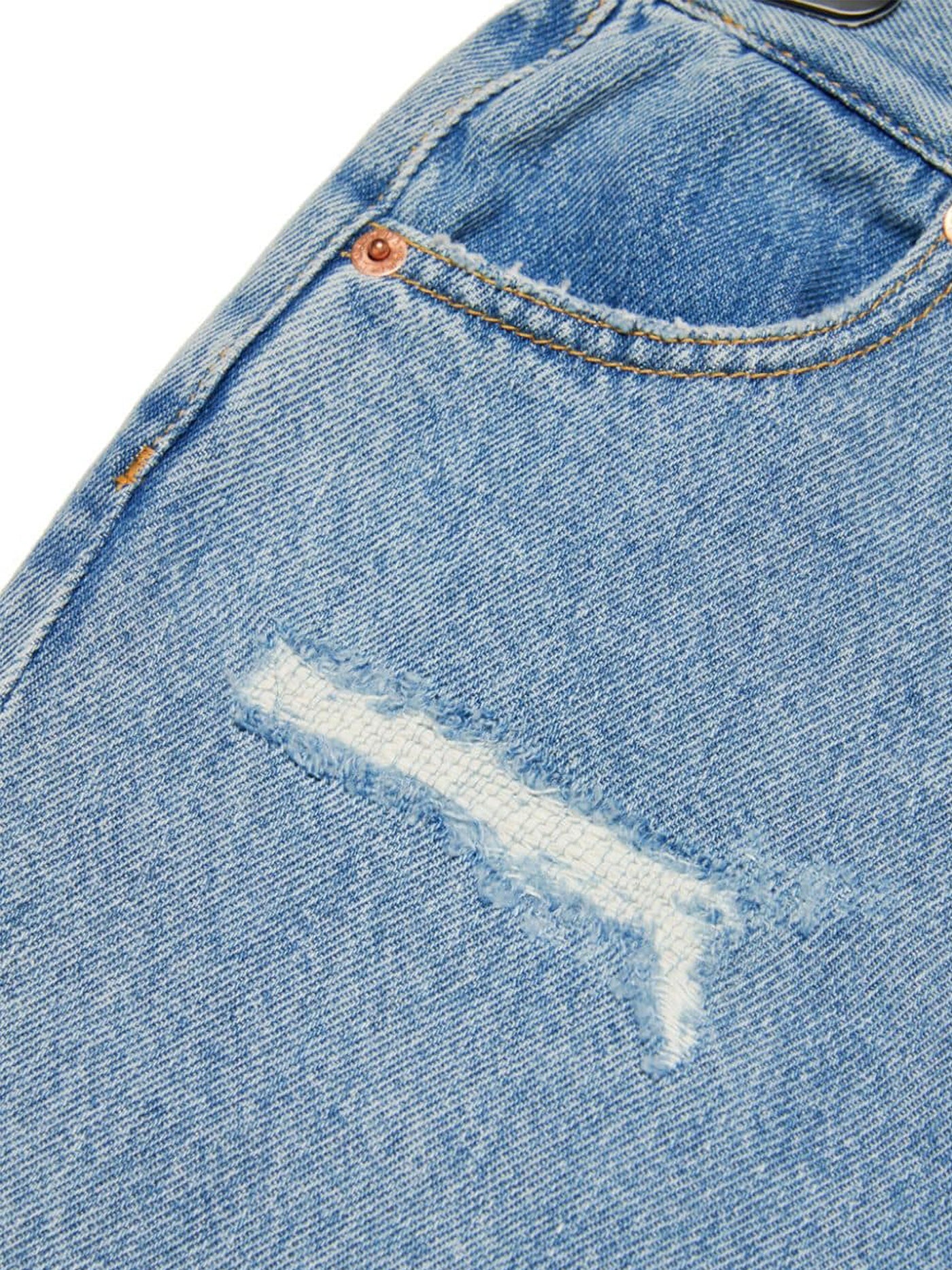 Jeans in blue cotton - Image 4