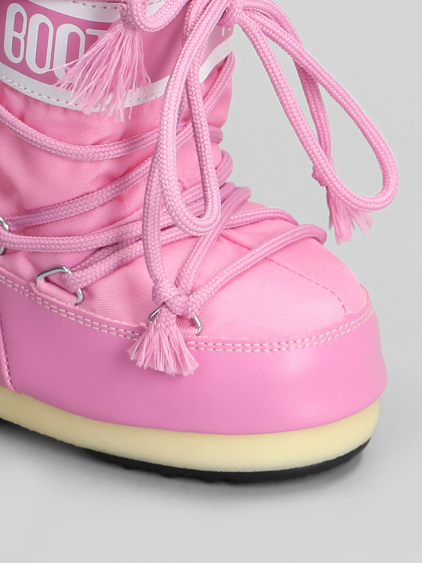 Mb icon nylon low heels Ankle boots in rose-pink nylon - Image 5