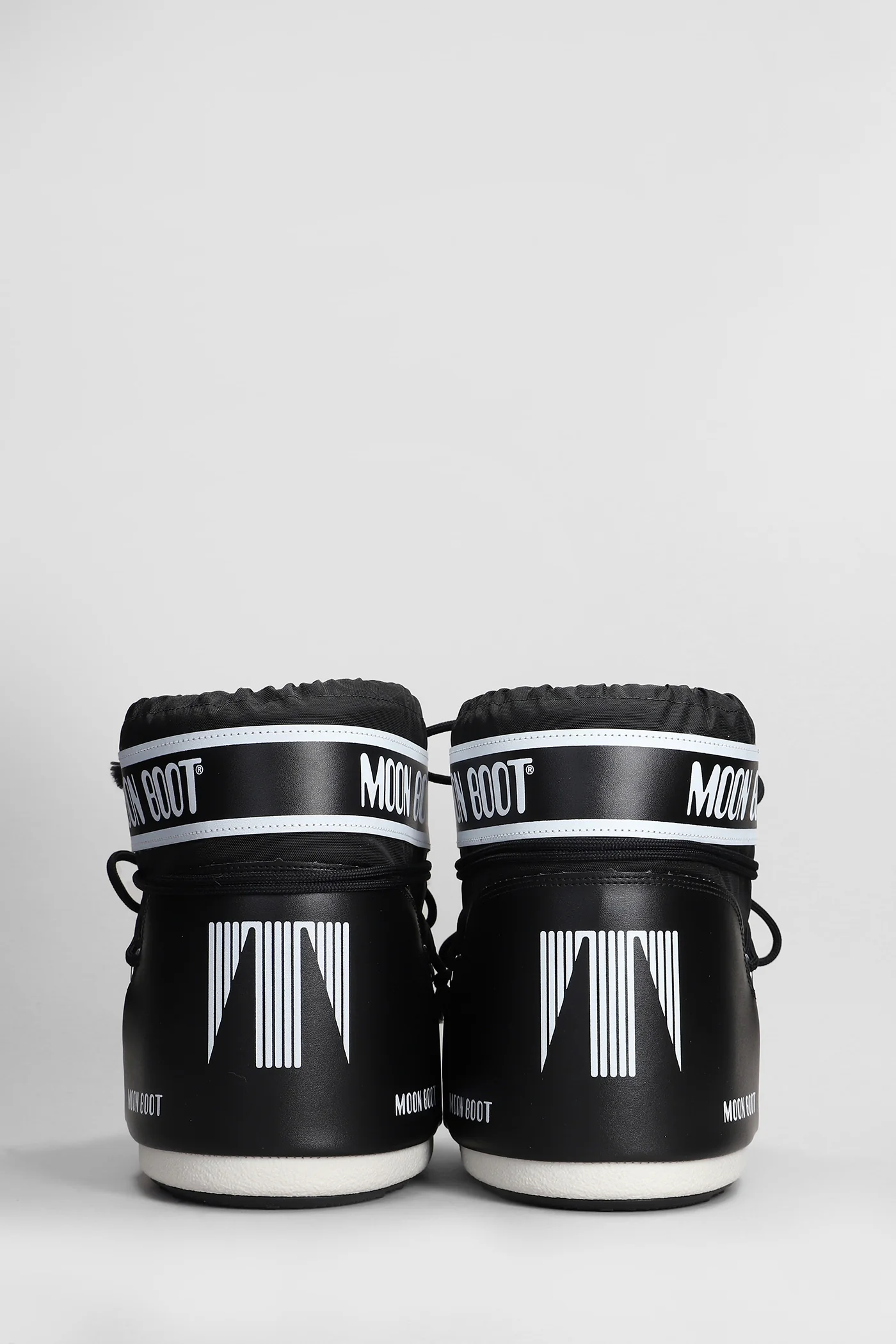 Mb icon low nylon Ankle boots in black nylon - Image 4