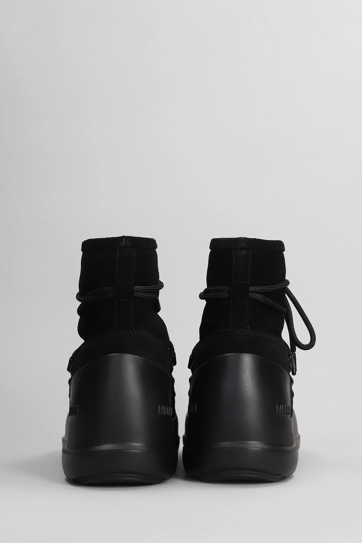 Mb luna Ankle boots in black suede - Image 4