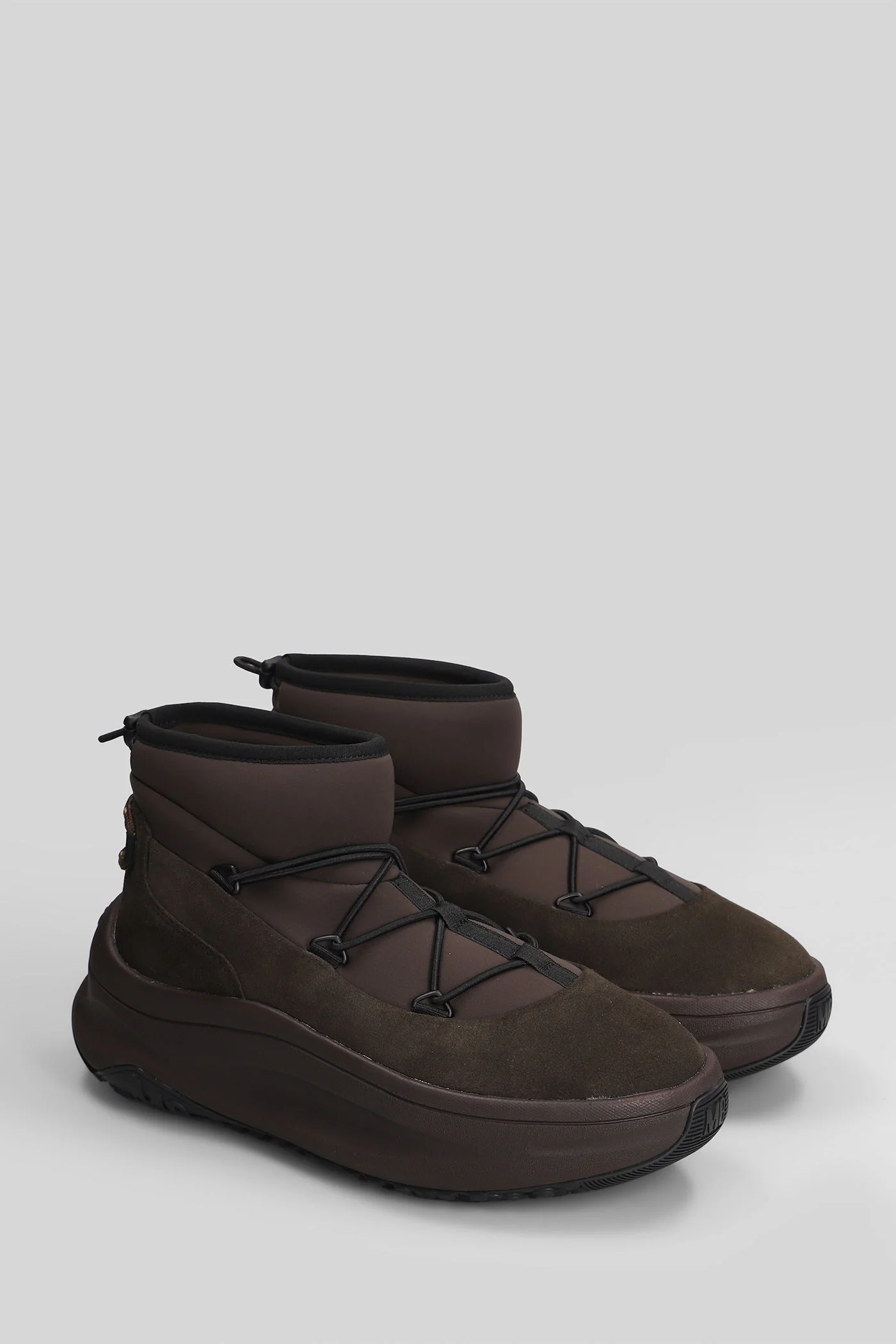 Mb moon247 slip on Sneakers in brown polyester - Image 2