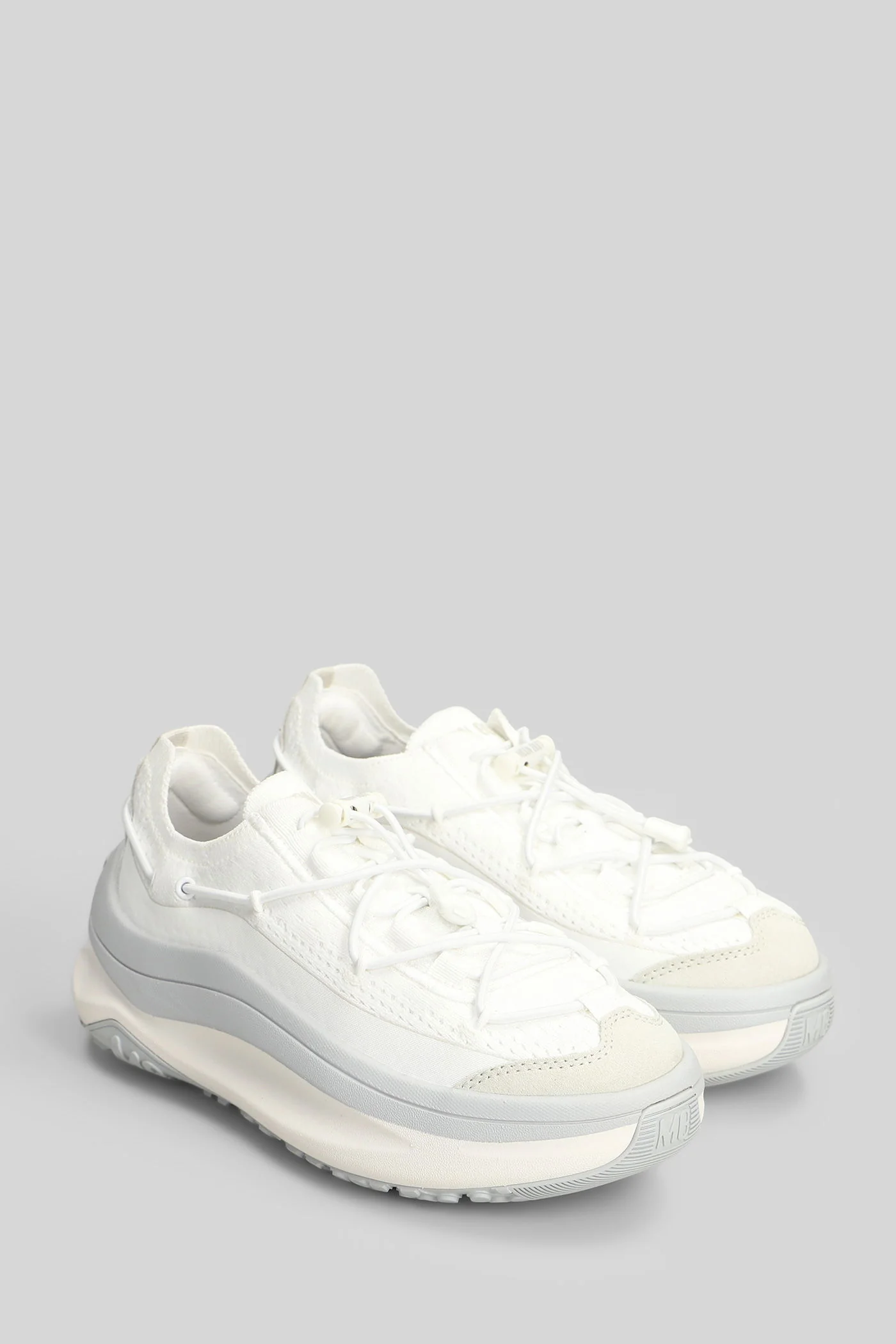 Mb moon247 xlace Sneakers in white polyester - Image 2