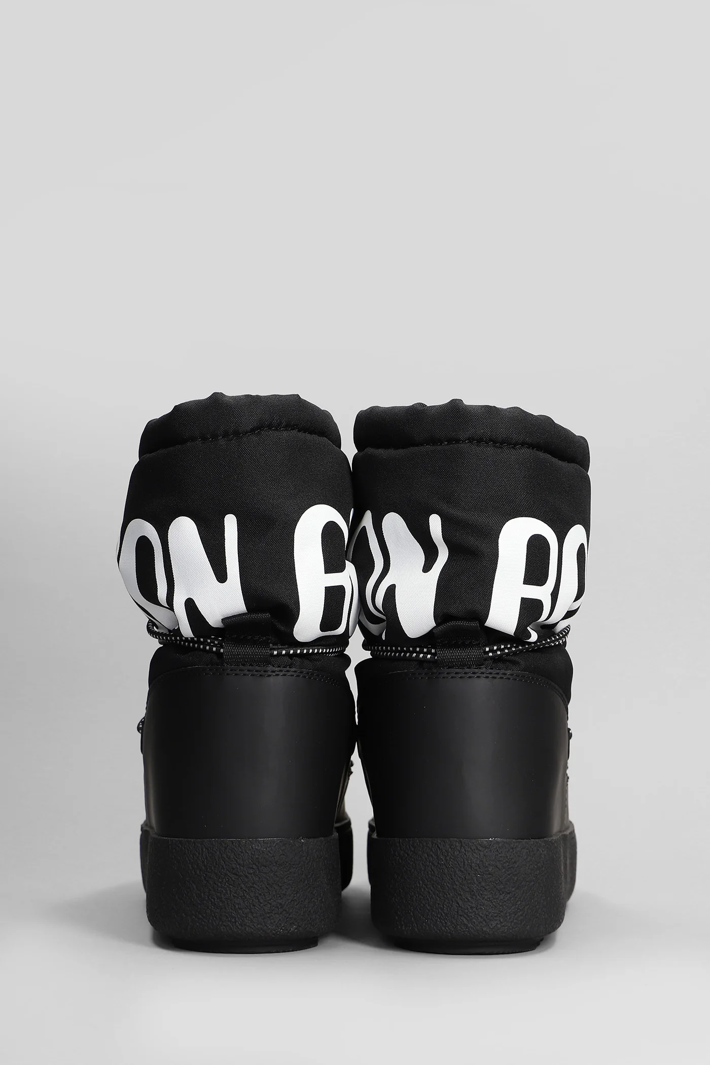 Mb mrack polar Ankle boots in black nylon - Image 4