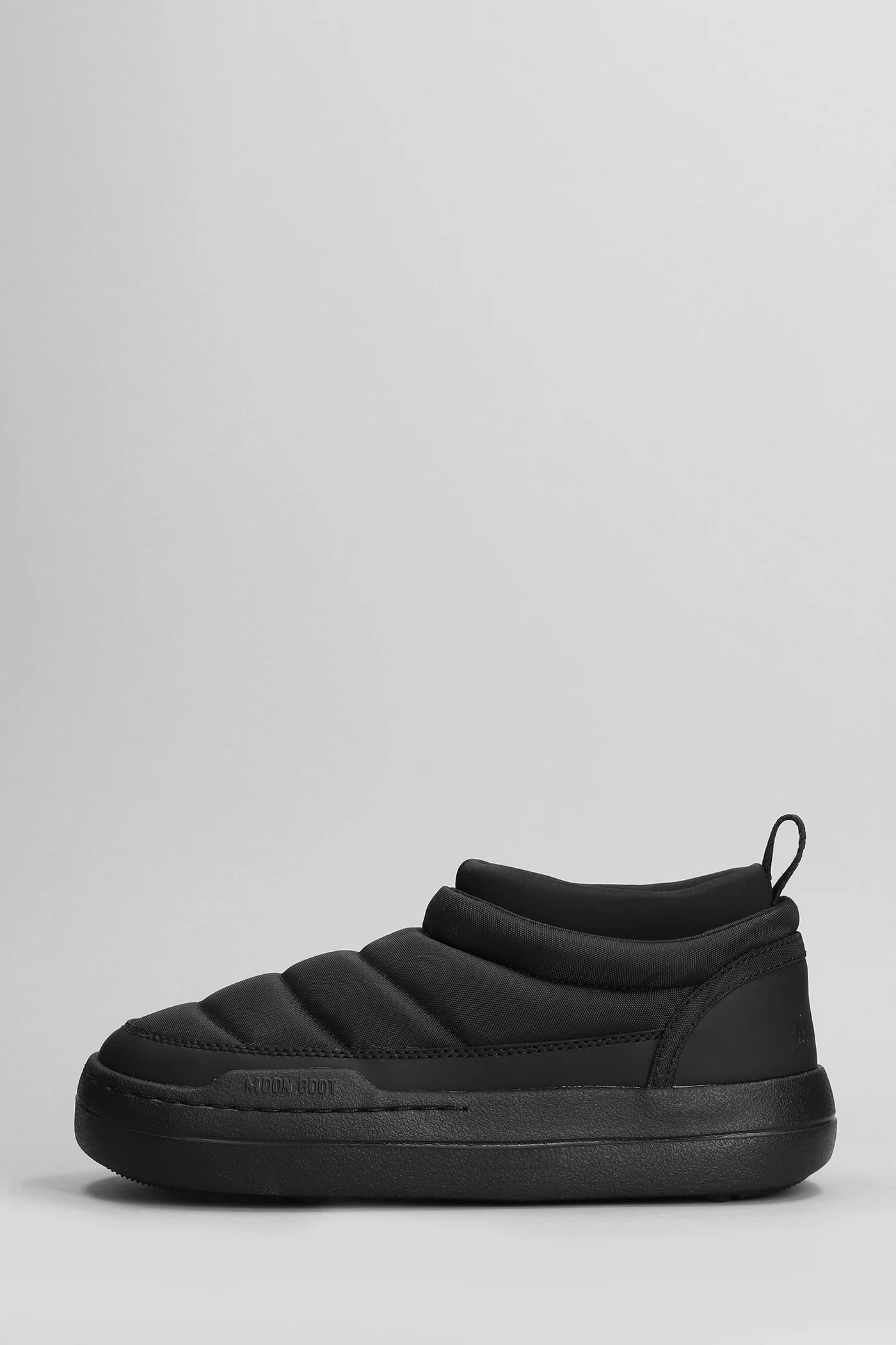 Mb park soft Ankle boots in black nylon - Image 3