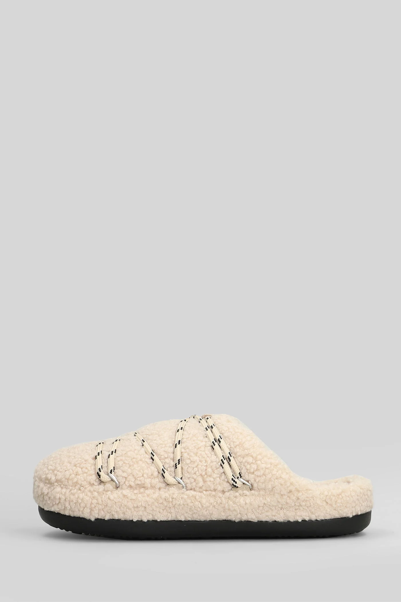 Mb teddy slipper Slipper-Mule in beige Shearling - Image 3