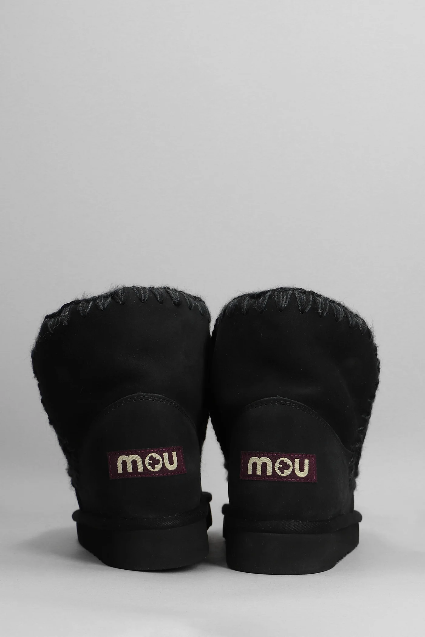 Eskimo 18 low heels Ankle boots in black suede - Image 4