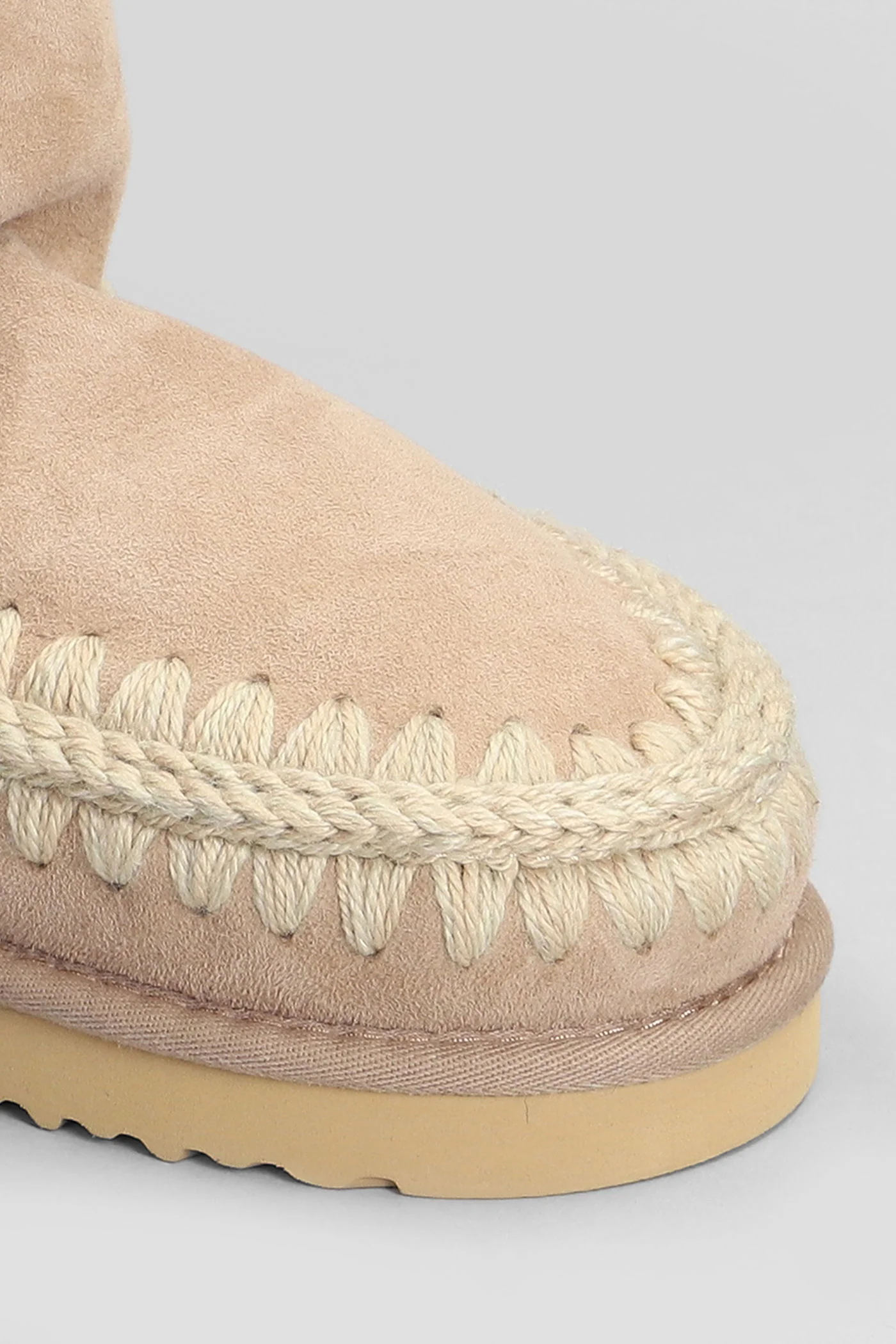 Eskimo 18 low heels Ankle boots in Camel suede - Image 5