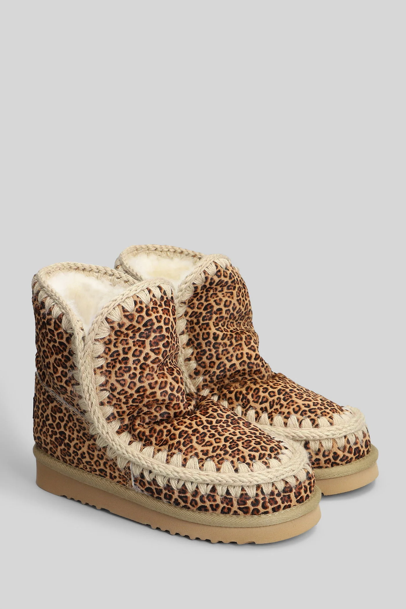 Eskimo 18 ponyskin low heels Ankle boots in Animalier pony skin - Image 2