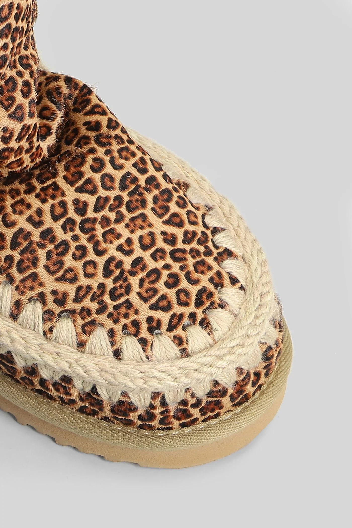 Eskimo 18 ponyskin low heels Ankle boots in Animalier pony skin - Image 5