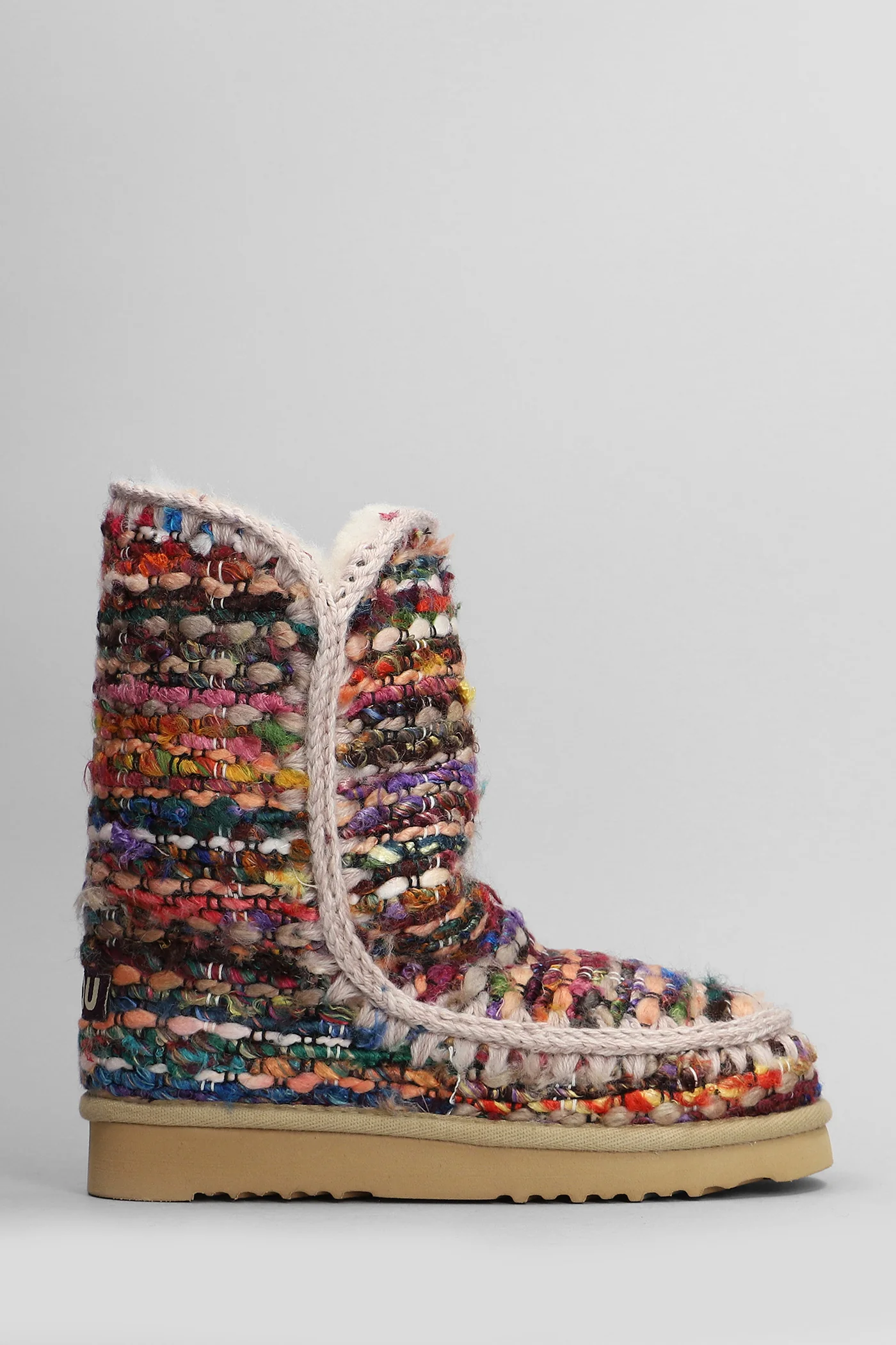 Eskimo 24 low heels Ankle boots in multicolor wool
