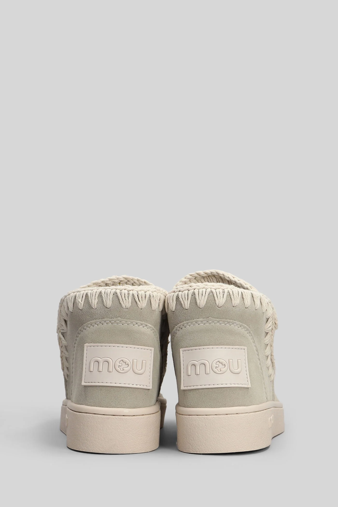 Eskimo Sneaker low heels Ankle boots in beige suede - Image 4
