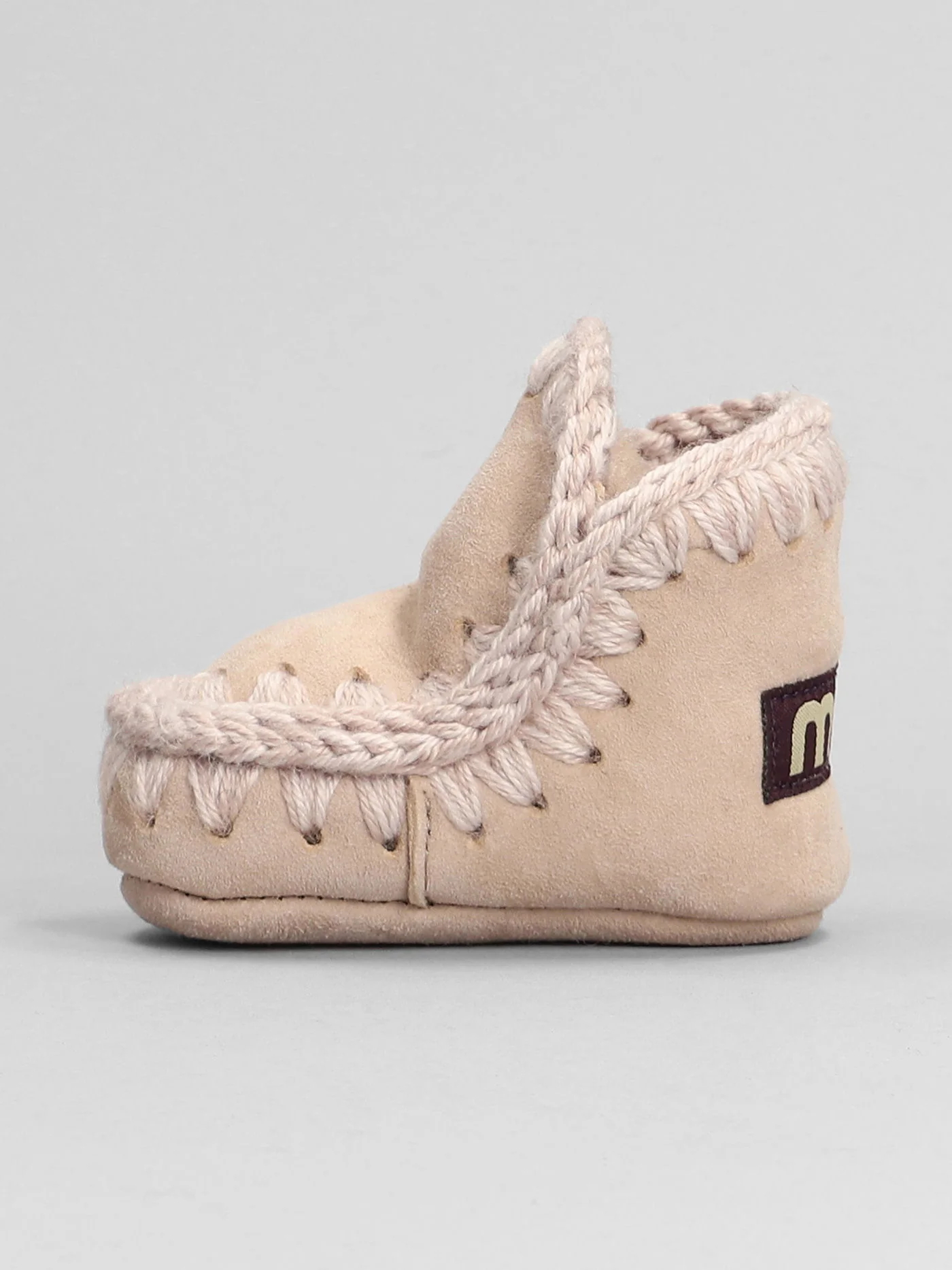 Eskimo infant low heels Ankle boots in brown suede - Image 3