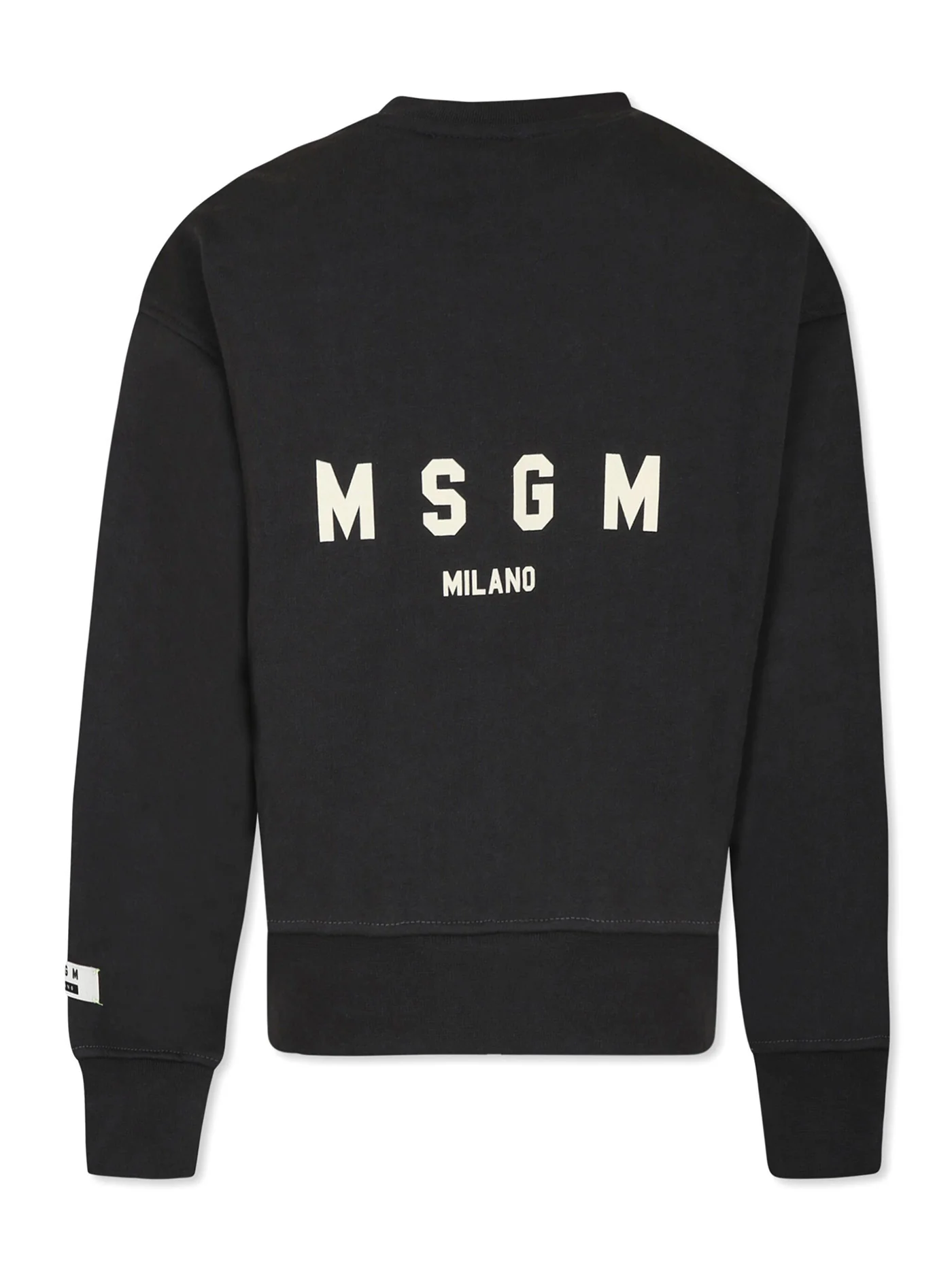 Sweatshirt in black cotton - Image 2