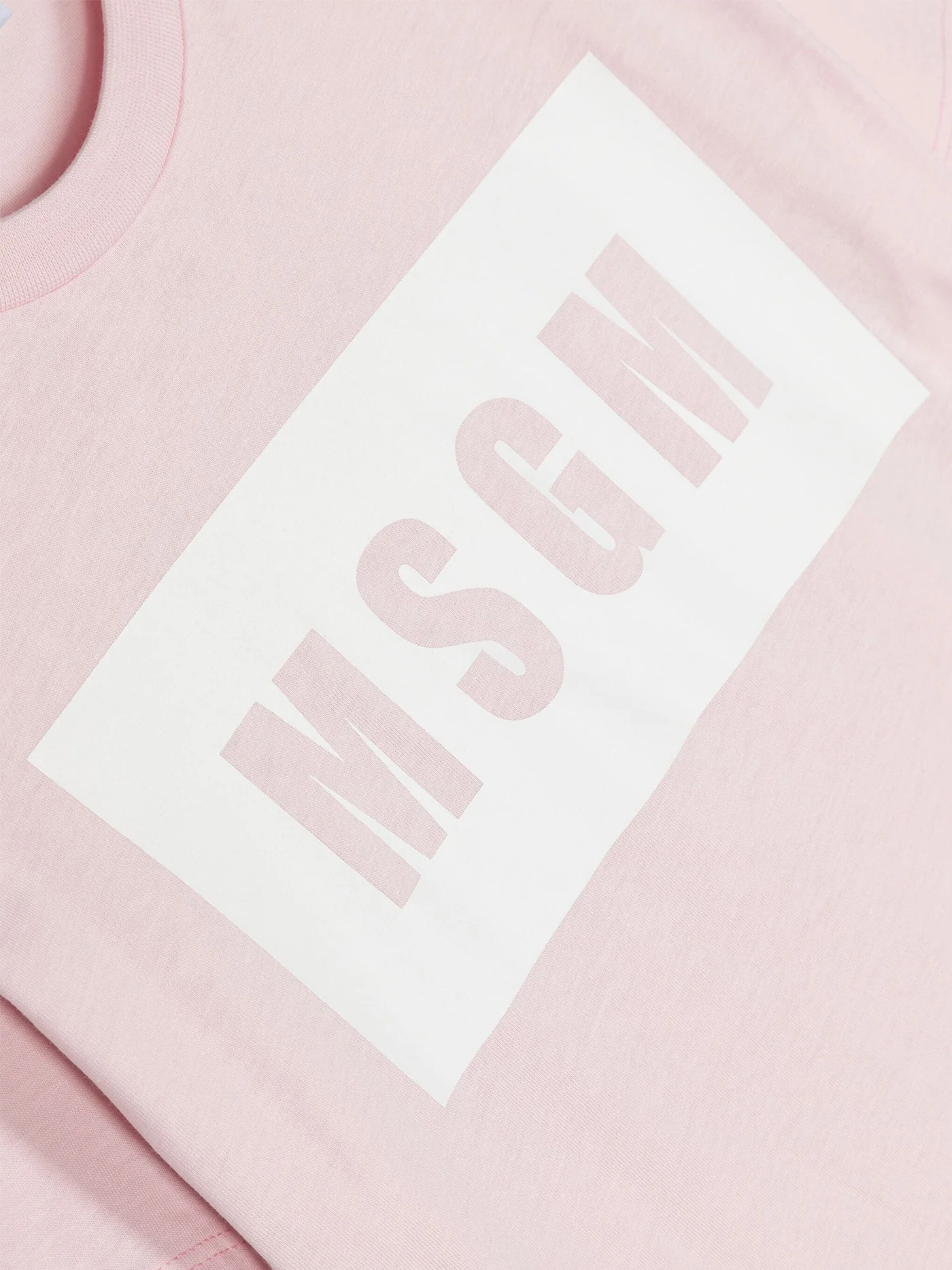 T-Shirt in rose-pink cotton - Image 3