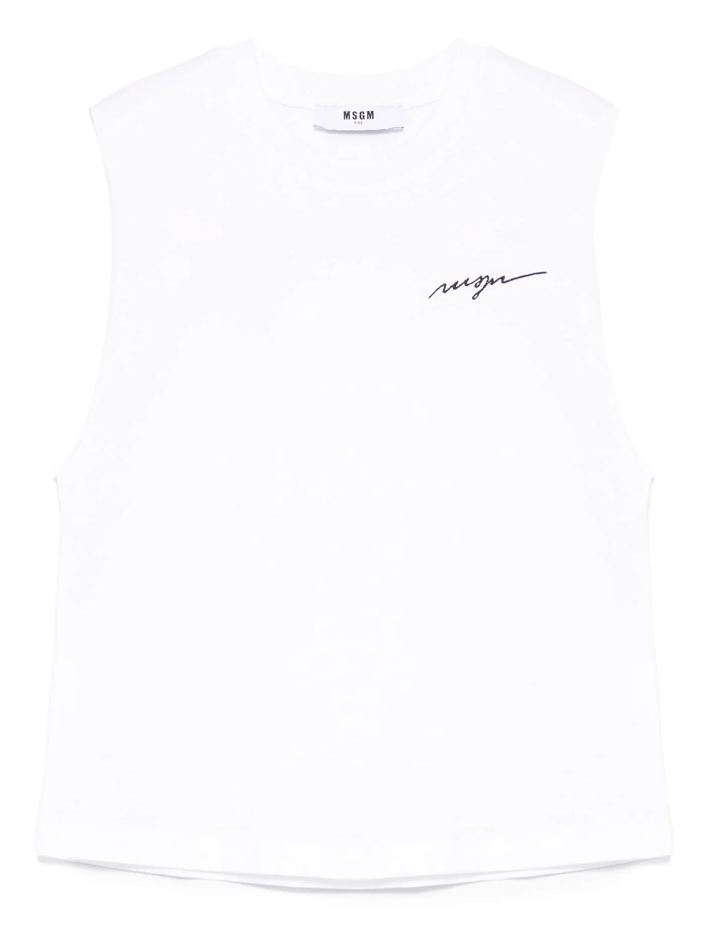 T-Shirt in white cotton