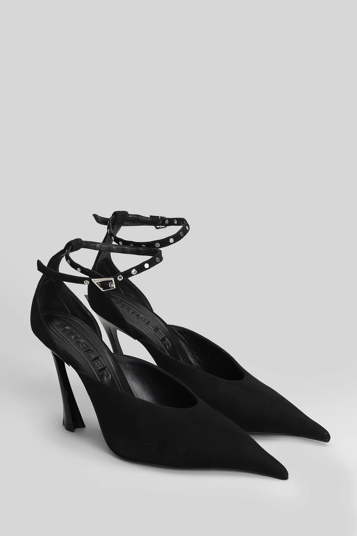 Pumps in black suede - Image 2