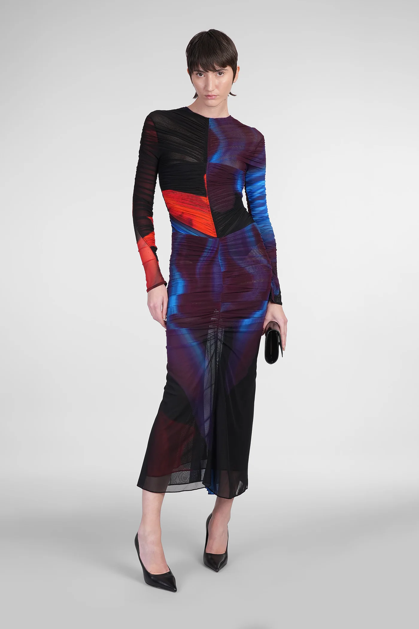 Skirt in multicolor polyamide - Image 2