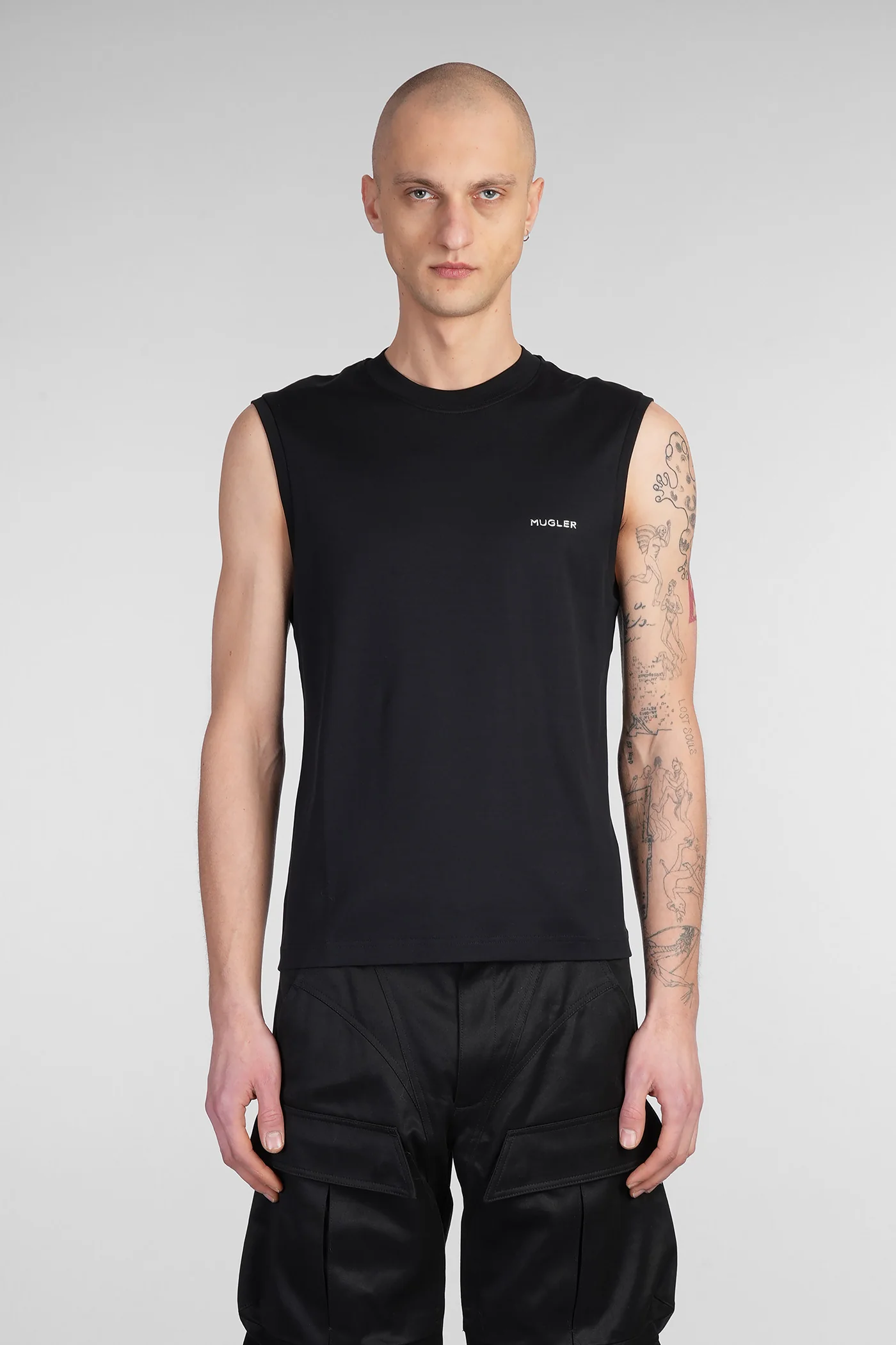 tank Top in black cotton
