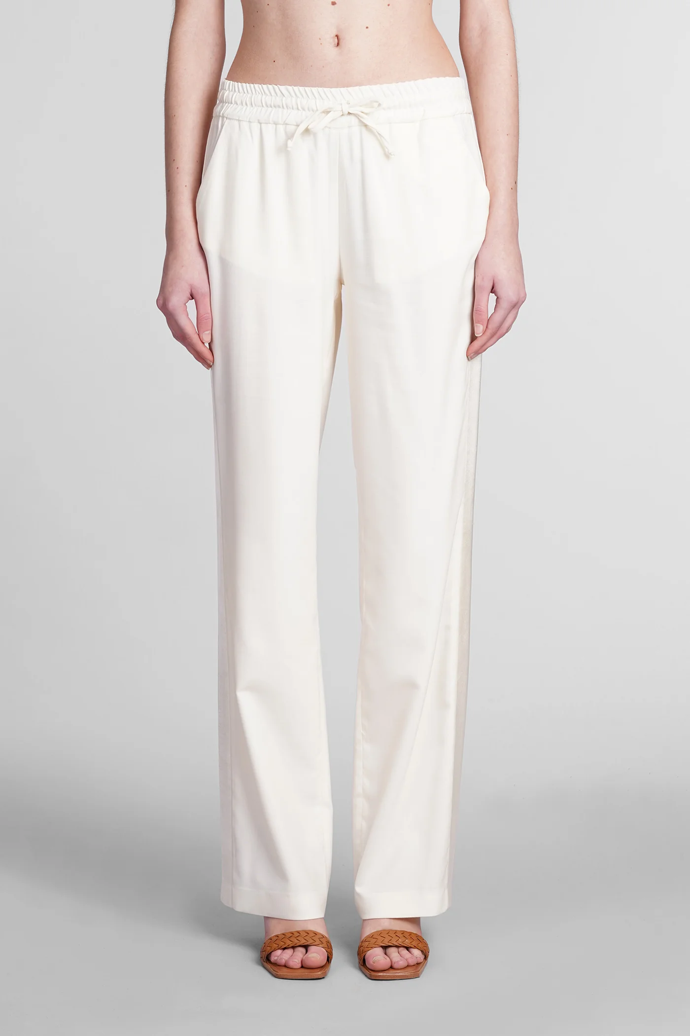 Eze Pants in beige polyamide
