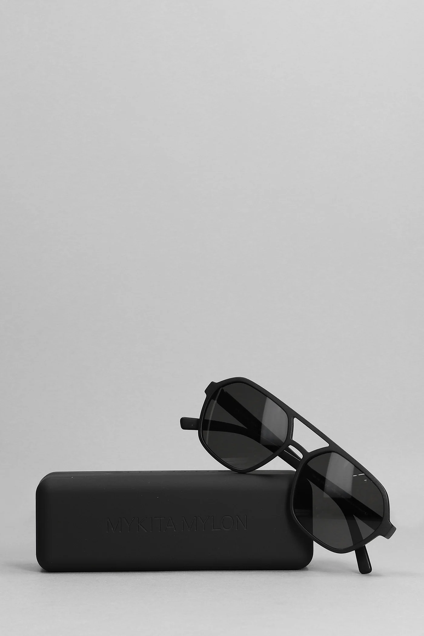 Hydra Sunglasses in black metal alloy - Image 4