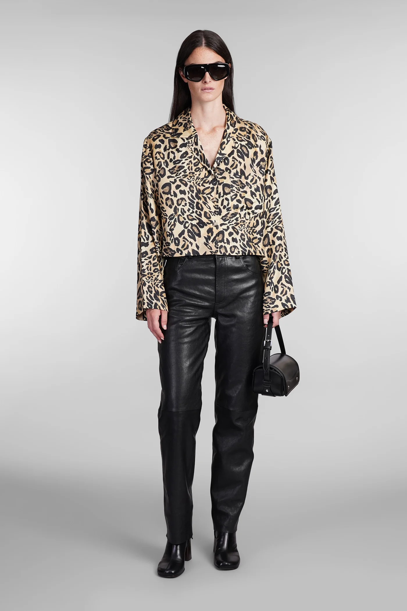 Vally Shirt in Animalier silk - Image 2