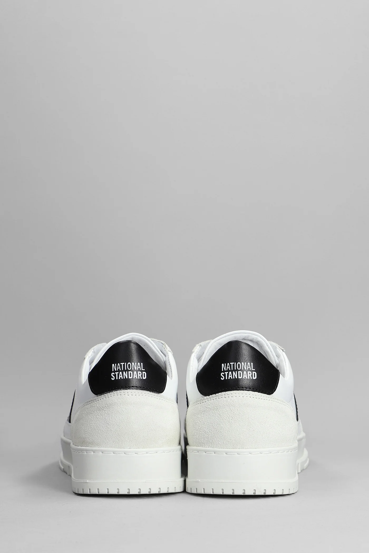 Edition 8 Sneakers in white suede and leather - Image 4