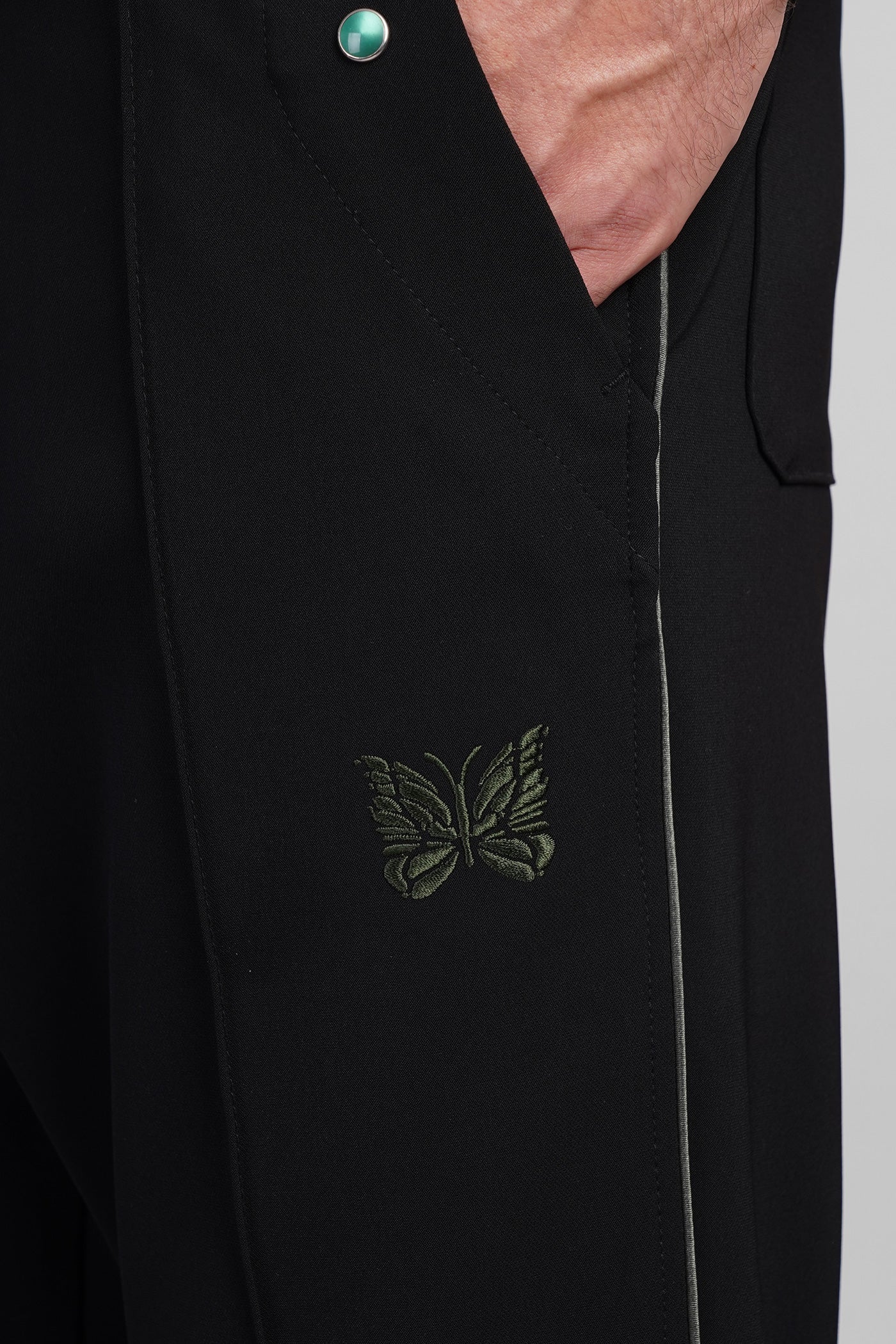 Pants in black polyester - Image 5