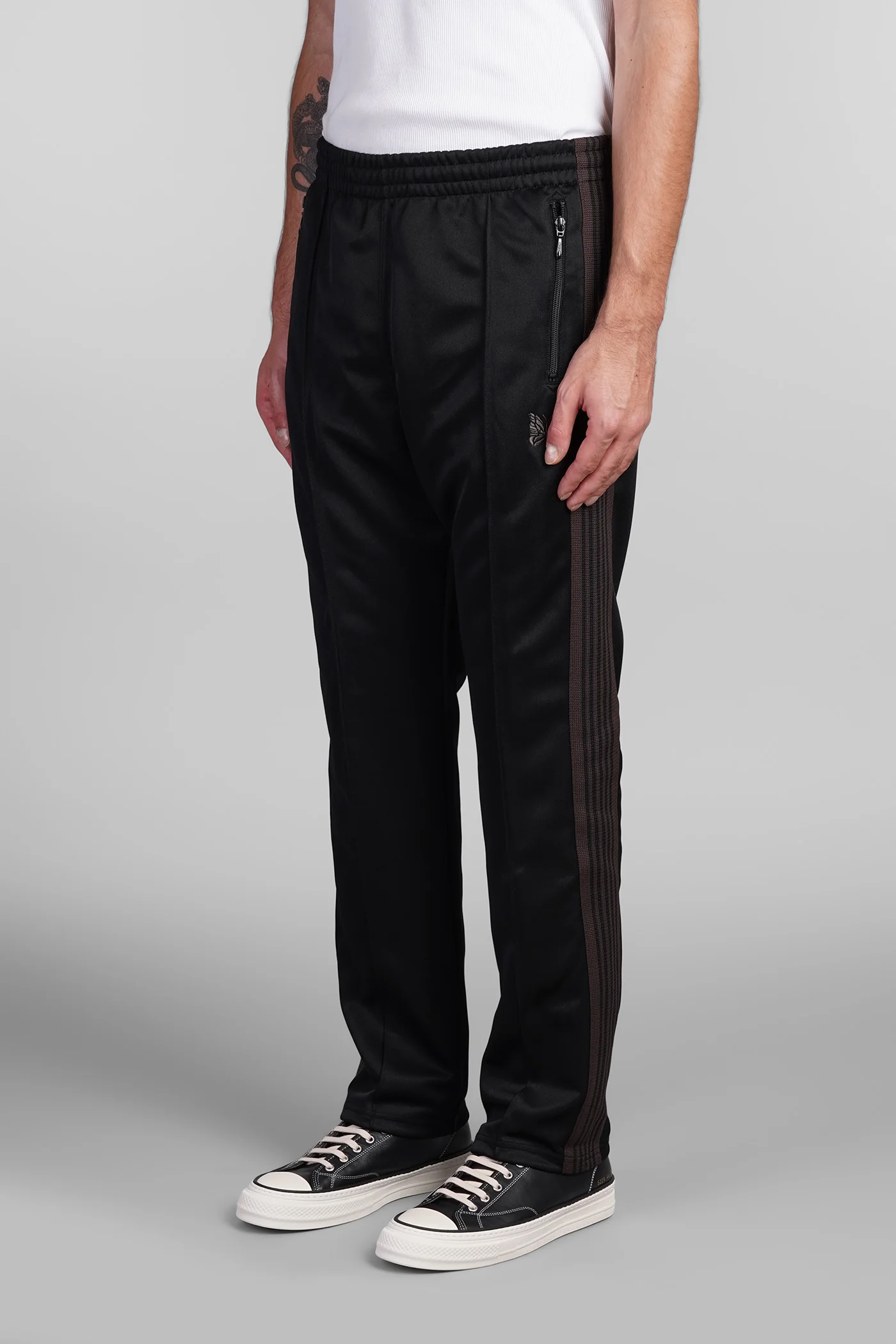 Pants in black polyester - Image 4