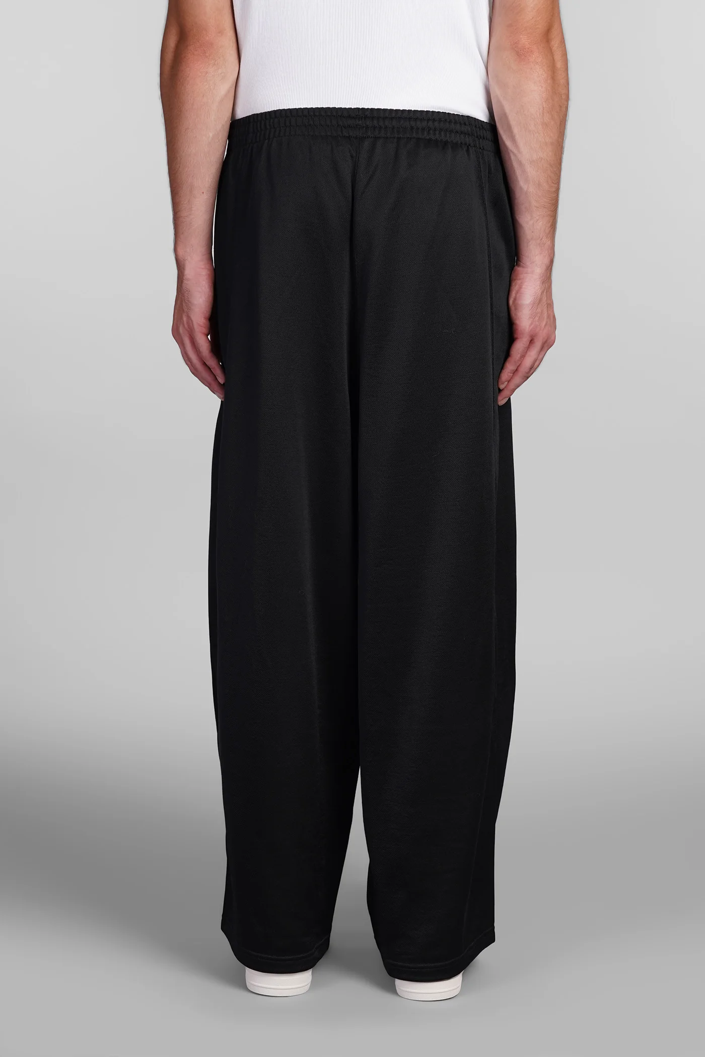 Pants in black polyester - Image 3