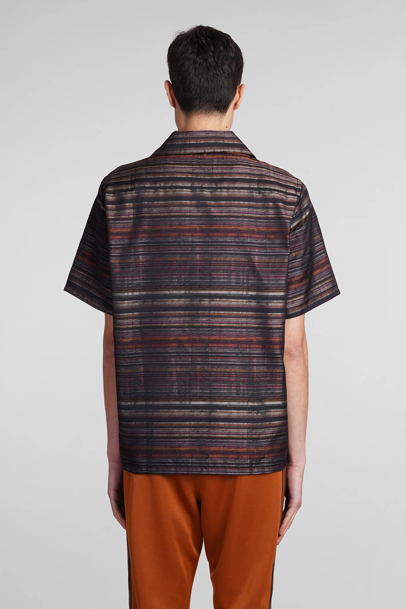 Shirt in black polyester - Image 3