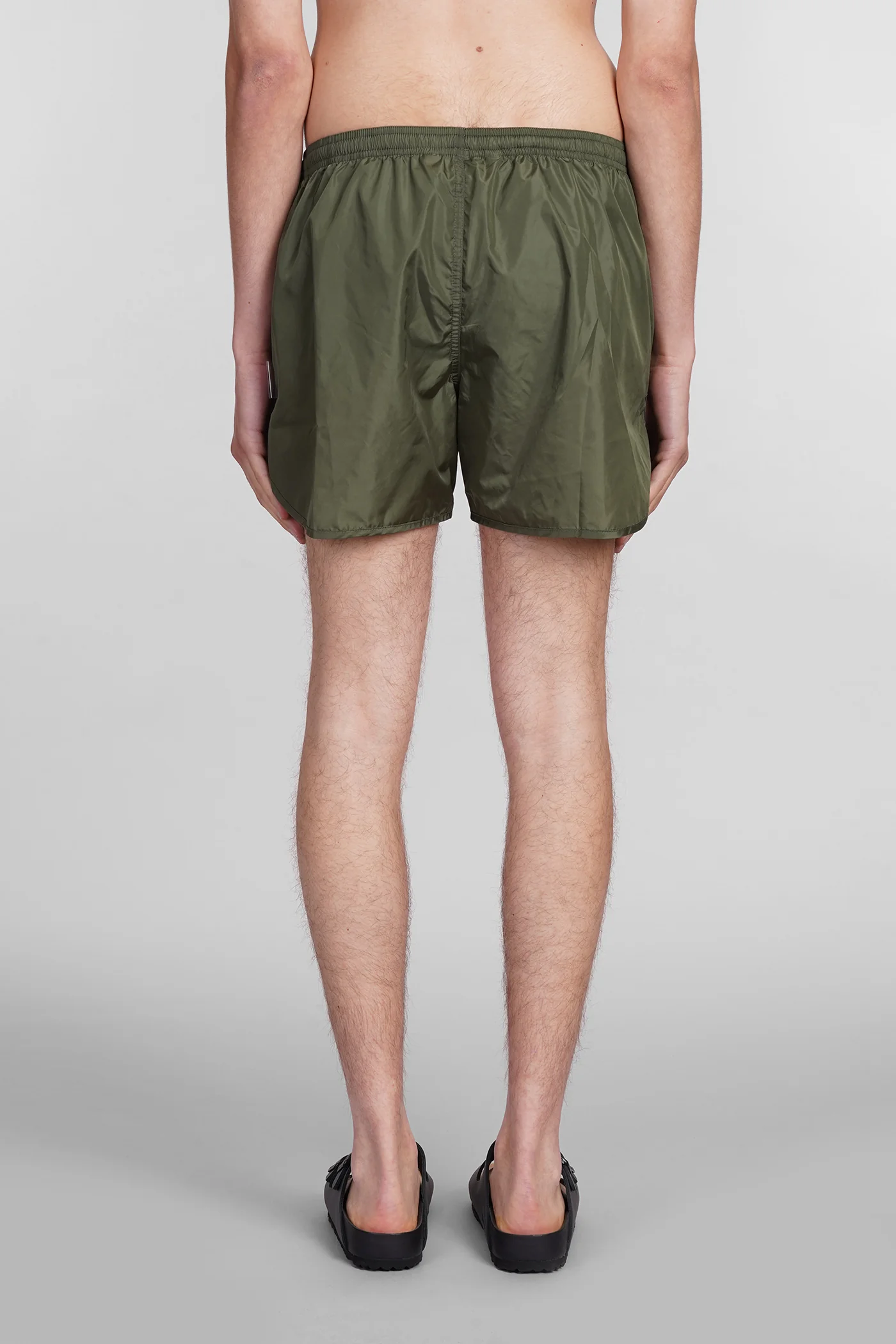 Beachwear in green polyester - Image 2