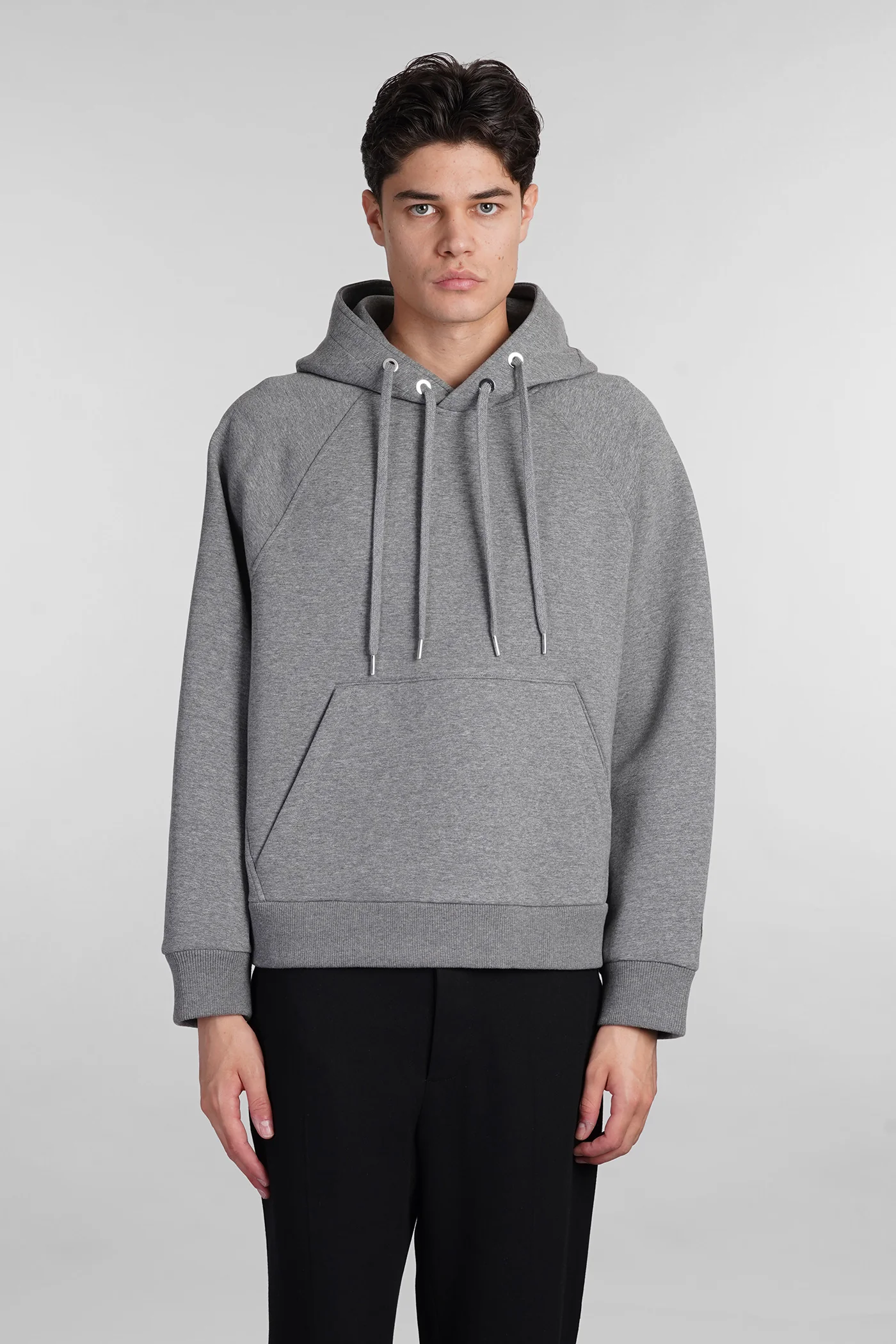 Sweatshirt in grey cotton